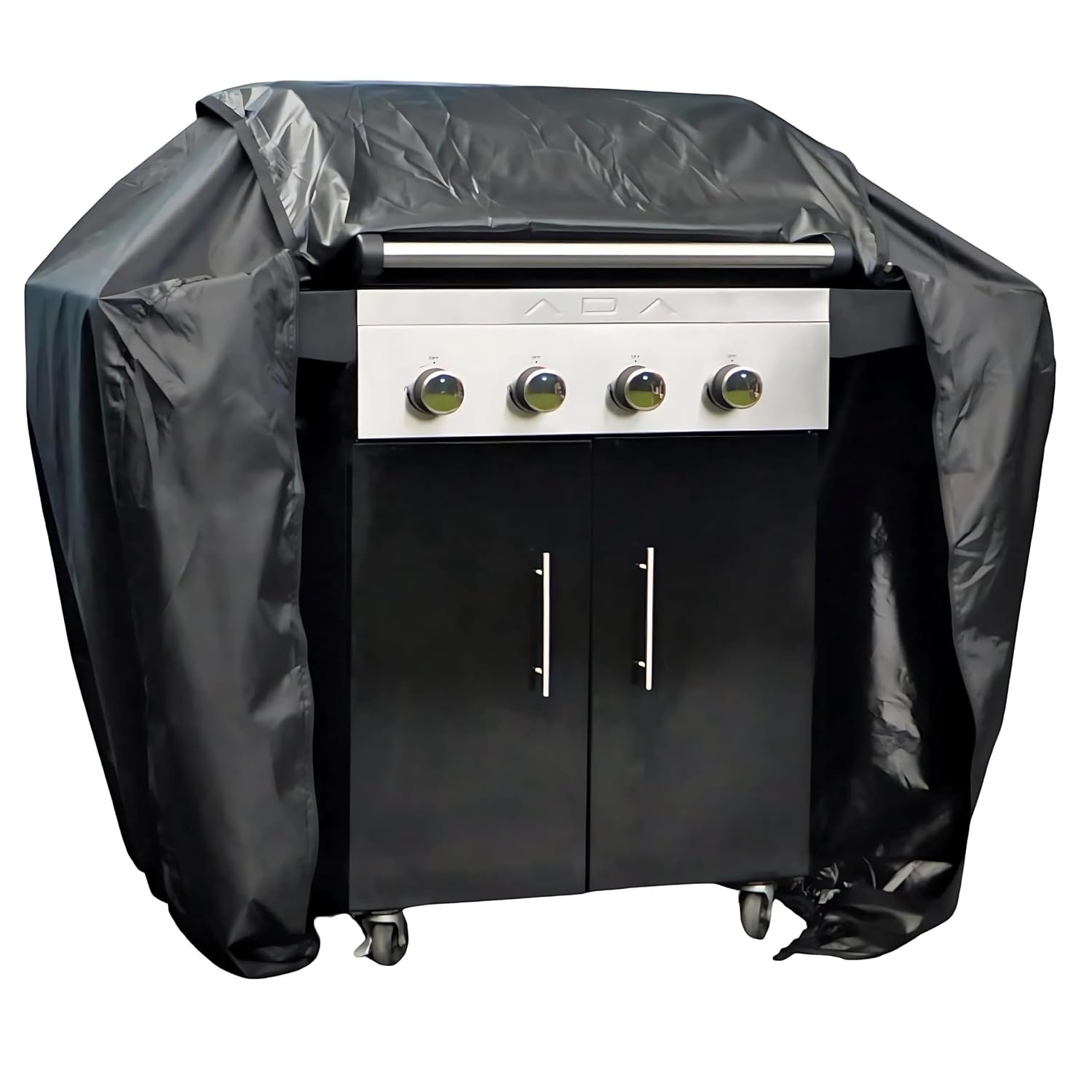 BBQ Cover Waterproof Grill Cover – 200 x 83 x 139 cm, Durable 210D Oxford, Breathable, UV Resistant, Dual Zip Access, by Speedwellstar