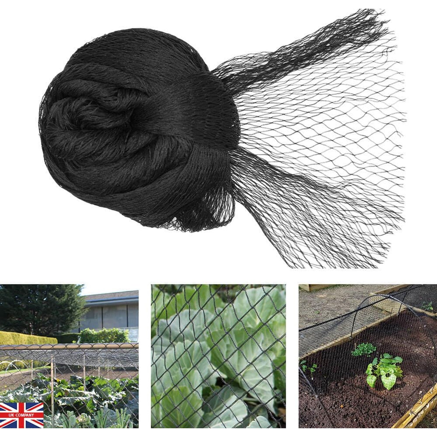 Soft Bird Netting for Garden Fruit and Vegetable Protection (4m x 5M)