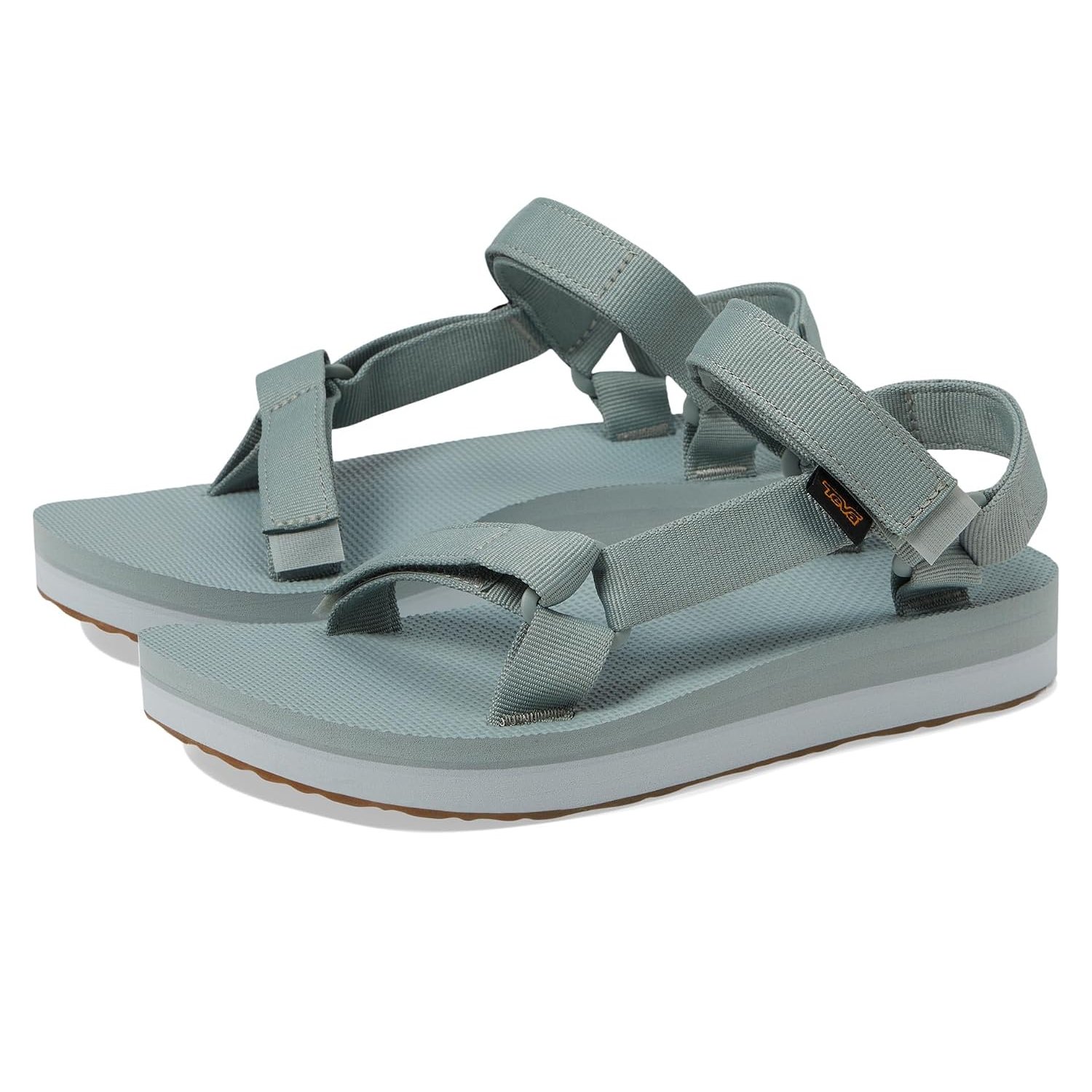Teva - Womens Midform Universal Sandal, Color Wrought Iron/Pearl Blue, Size: 6 UK