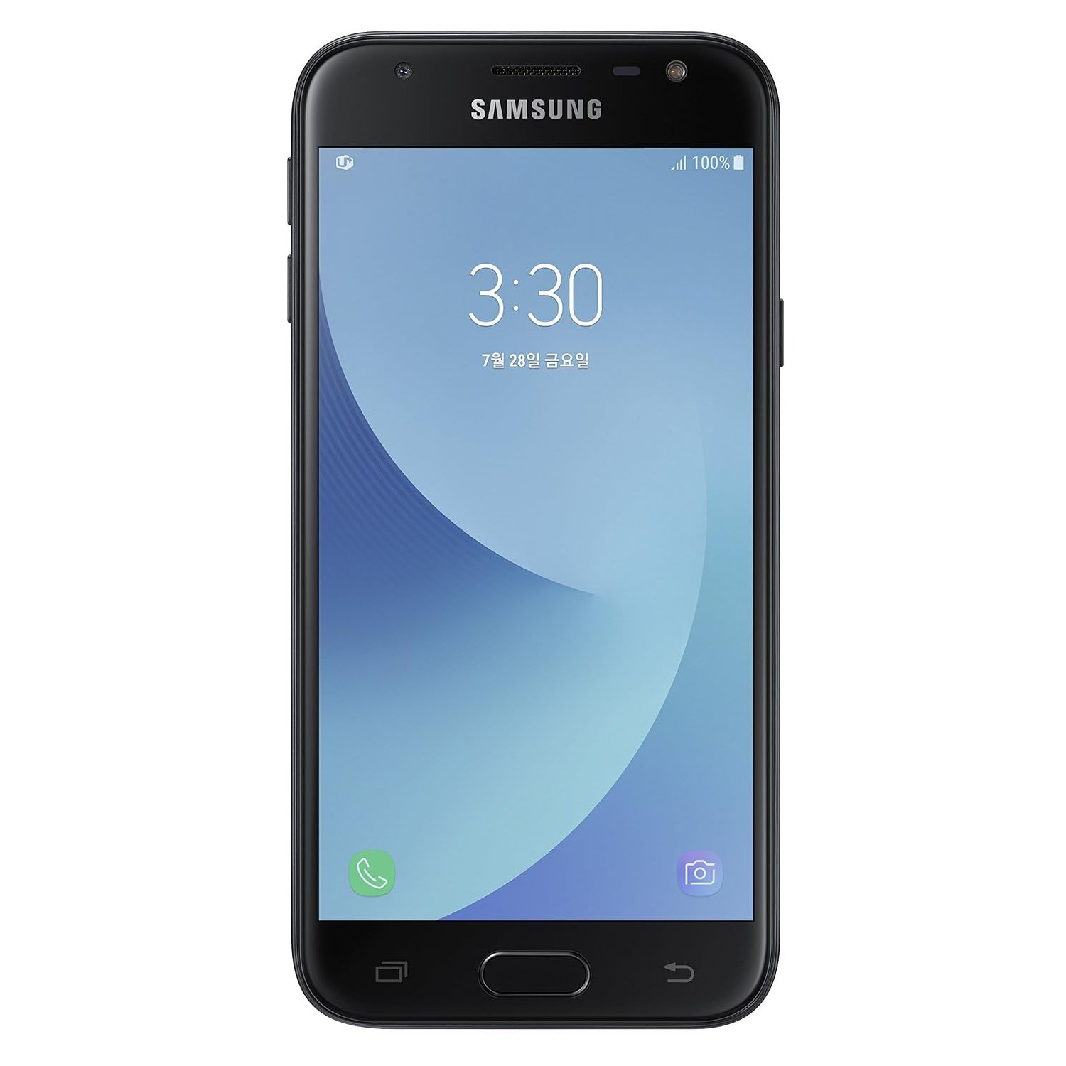 Samsung Galaxy J3 2017 UK SIM-Free Smartphone - Black (Renewed)