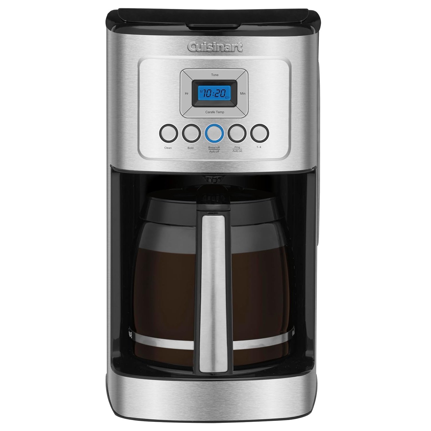 Cuisinart DCC-3200P1 Perfectemp Coffee Maker, 14 Cup Progammable with Glass Carafe, Stainless Steel