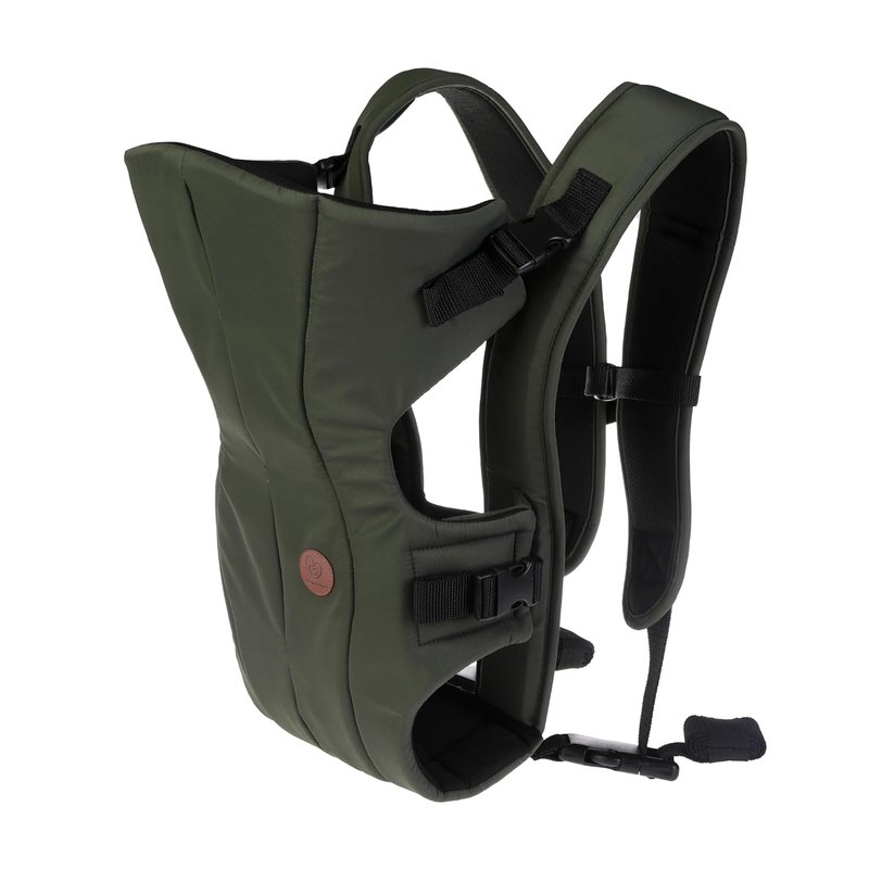 Dreambaby Traveller 3-in-1 Baby Carrier - Hip Friendly Wider Base Design – Use Facing in, Facing Out, or Backp