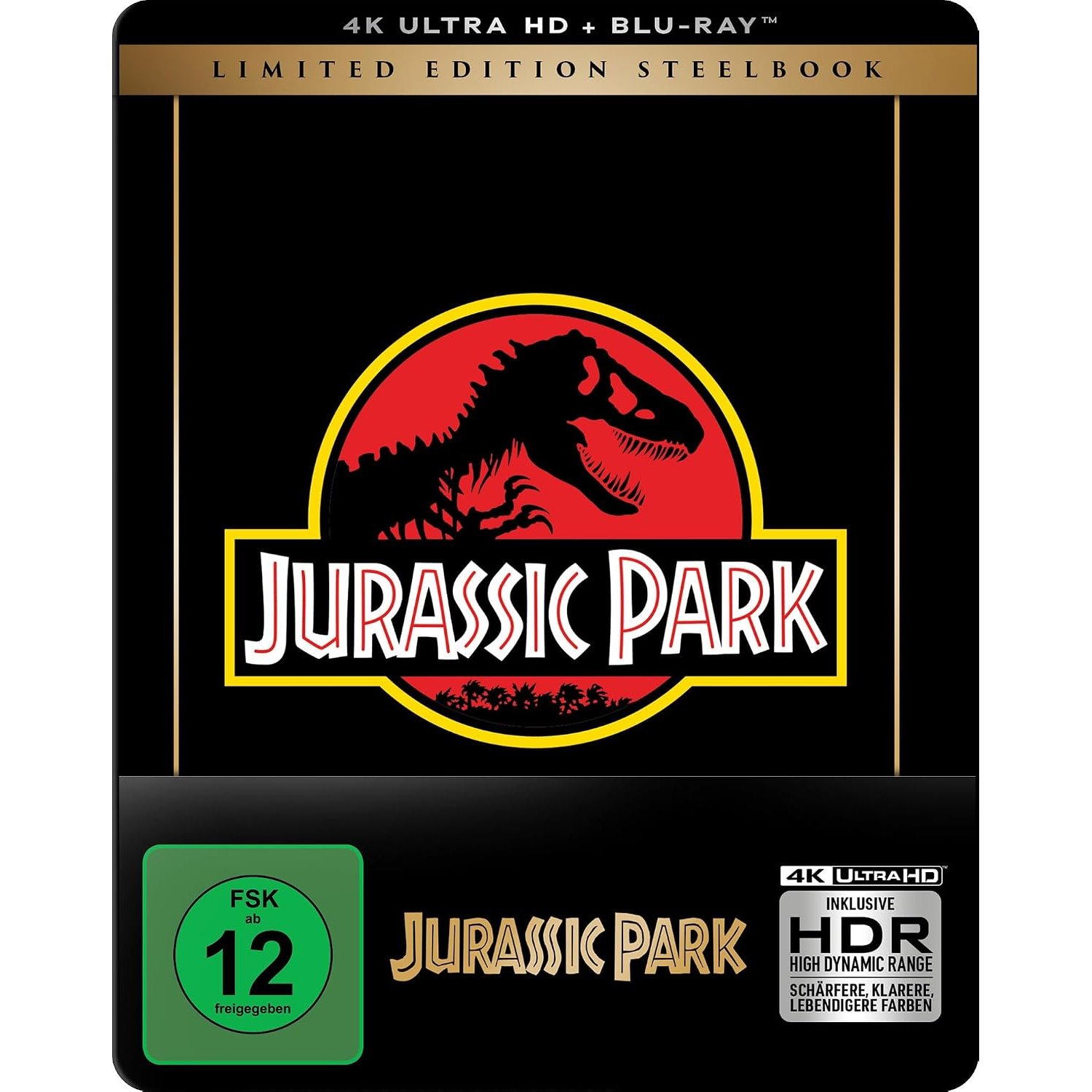 Jurassic Park - Steelbook (4K-UHD+Blu-ray) [Regi… view 1