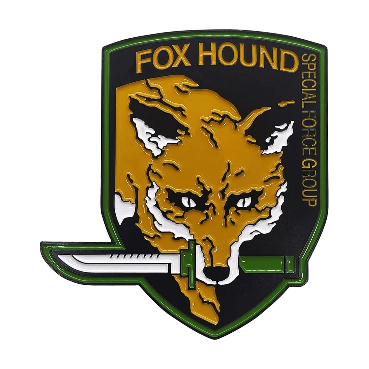 Metal Gear Solid FOXHOUND Insignia Collectible Metal Ingot | Limited Edition 5,000 Worldwide | Individually Numbered | Officially Licensed Gaming Memorabilia