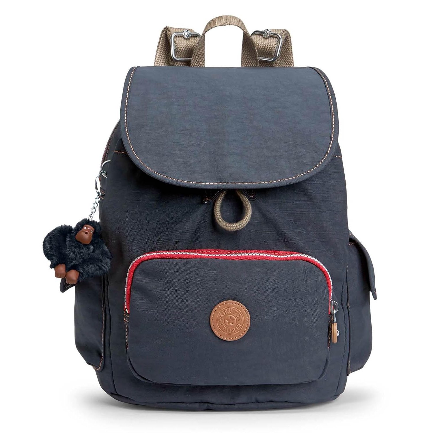 Kipling CITY PACK S Small Backpack, True Navy Combo (Blue)
