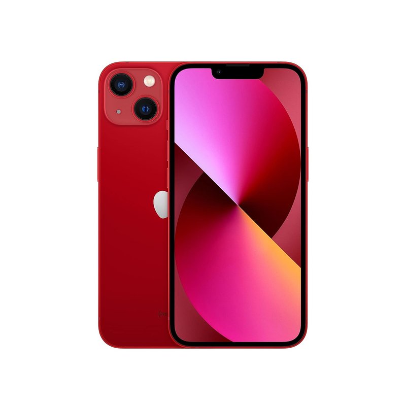 Apple iPhone 13, 128GB, (PRODUCT)RED (Renewed)