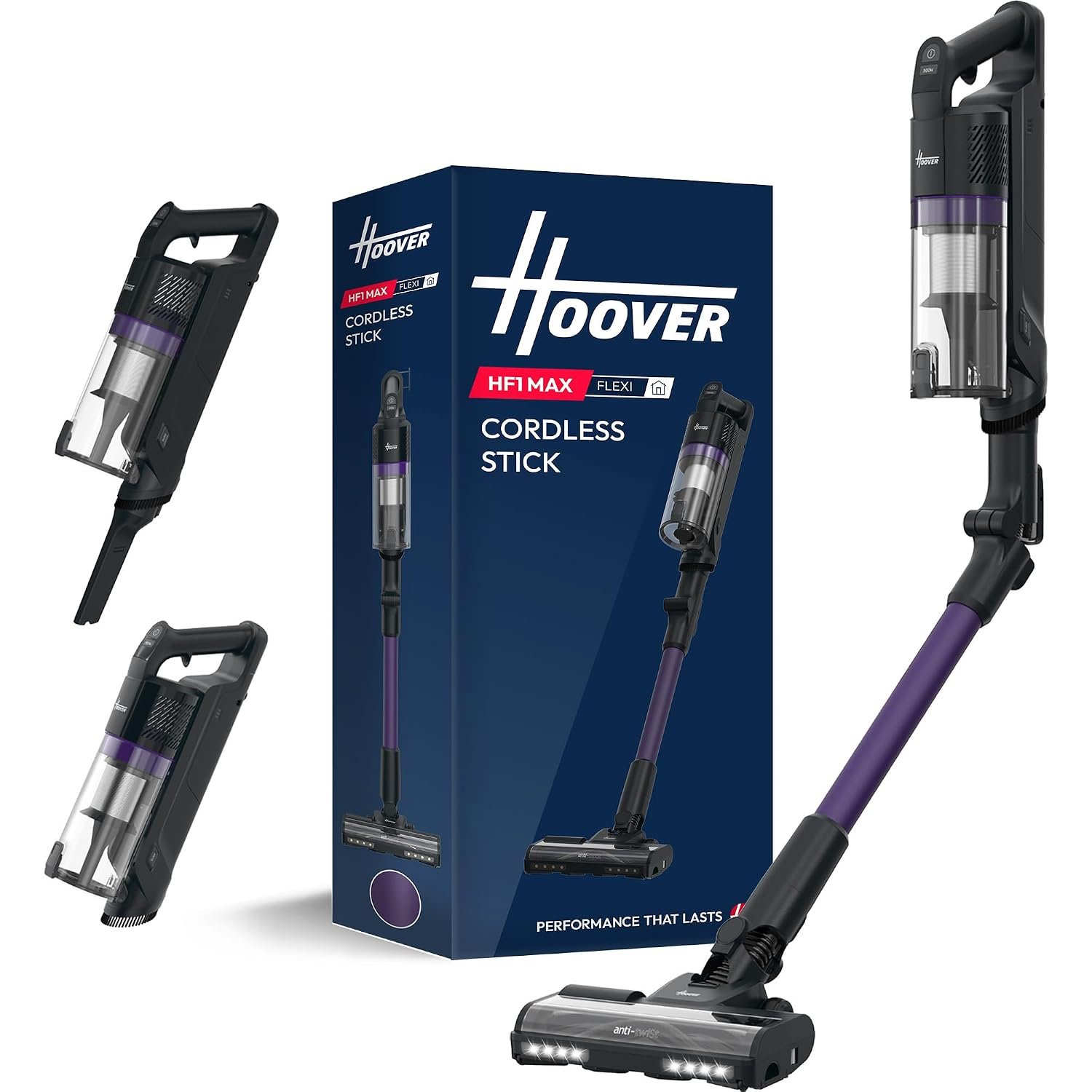Hoover HF1 Max Vacuum Cleaner Cordless with 3 Sp… view 1