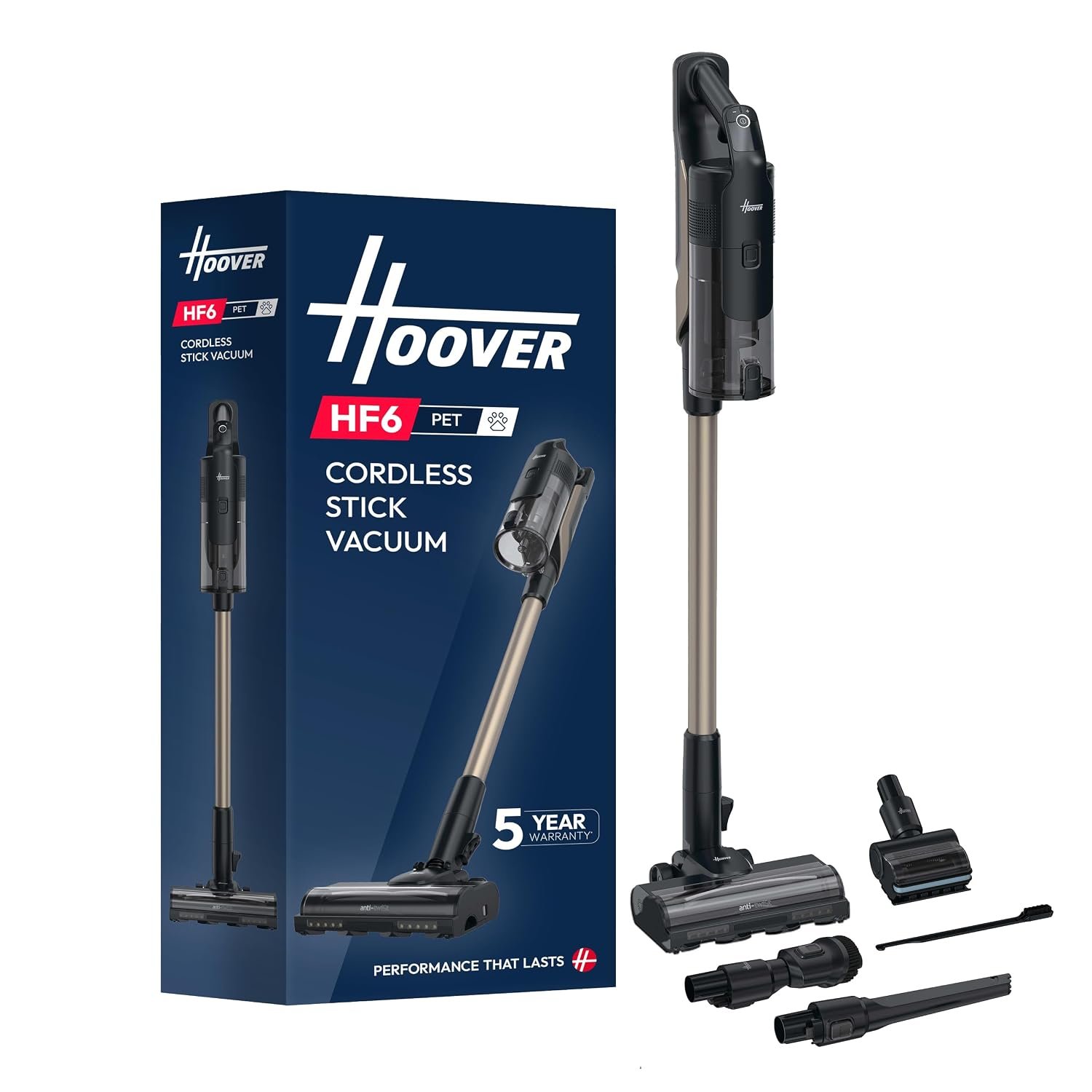 Hoover HF6 Pet Cordless Stick Vacuum Cleaner wit… view 1