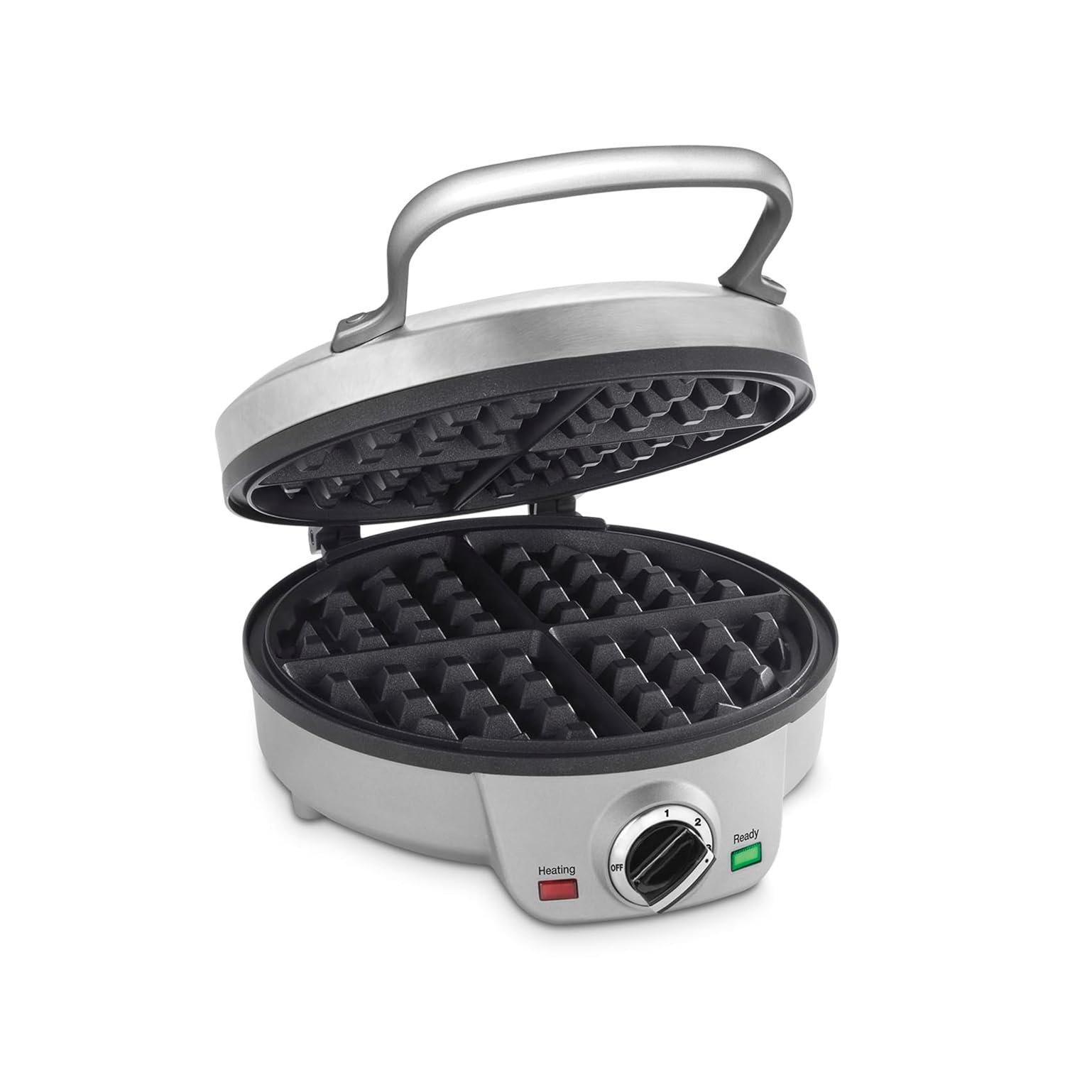 Cuisinart, WAF-200NAS 4-Slice Belgian Round Waffle Maker