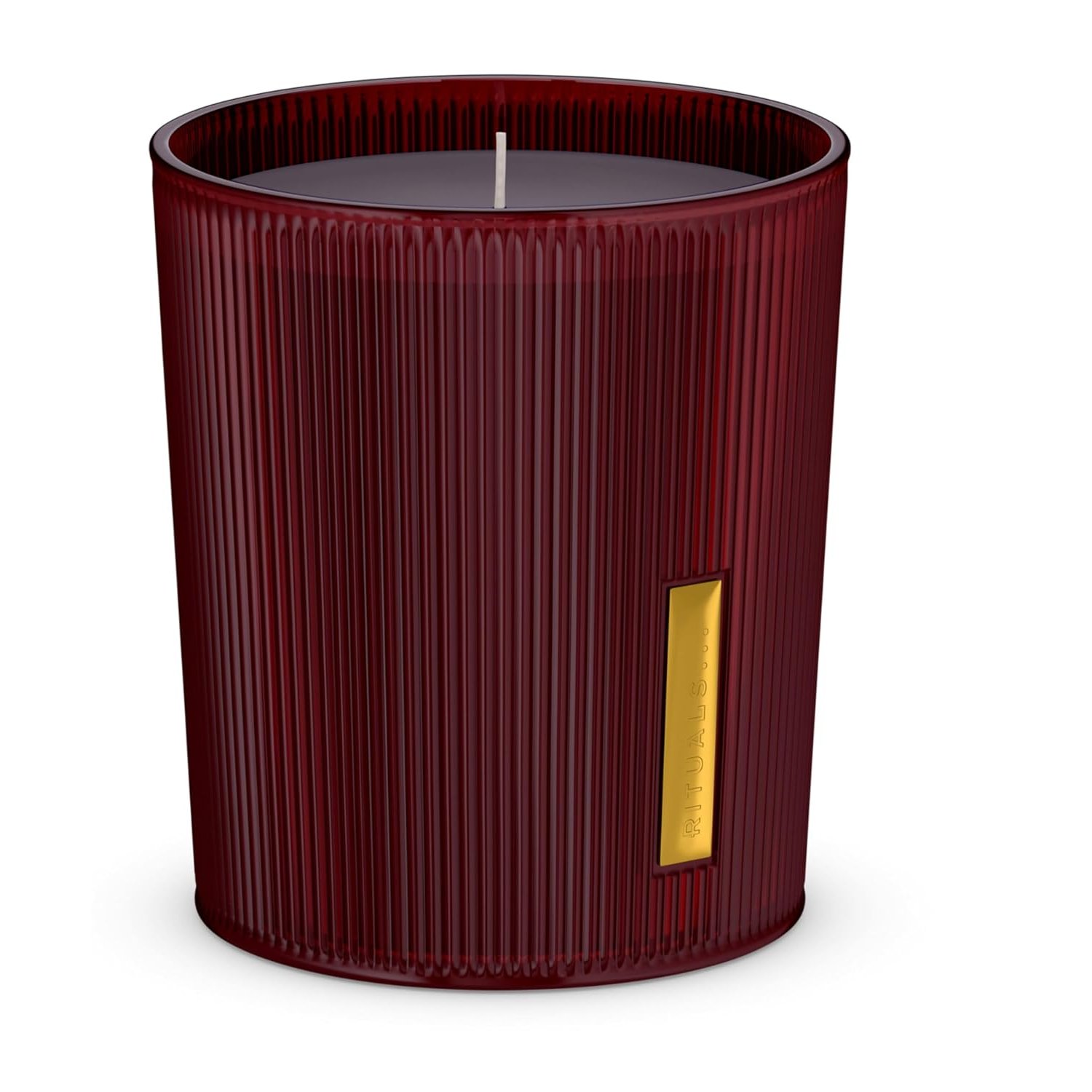 RITUALS Scented Candle from The Ritual of Ayurveda – with Indian Rose and Sweet Almond Oil – Up to 50 Hours of Burn Time – 290g