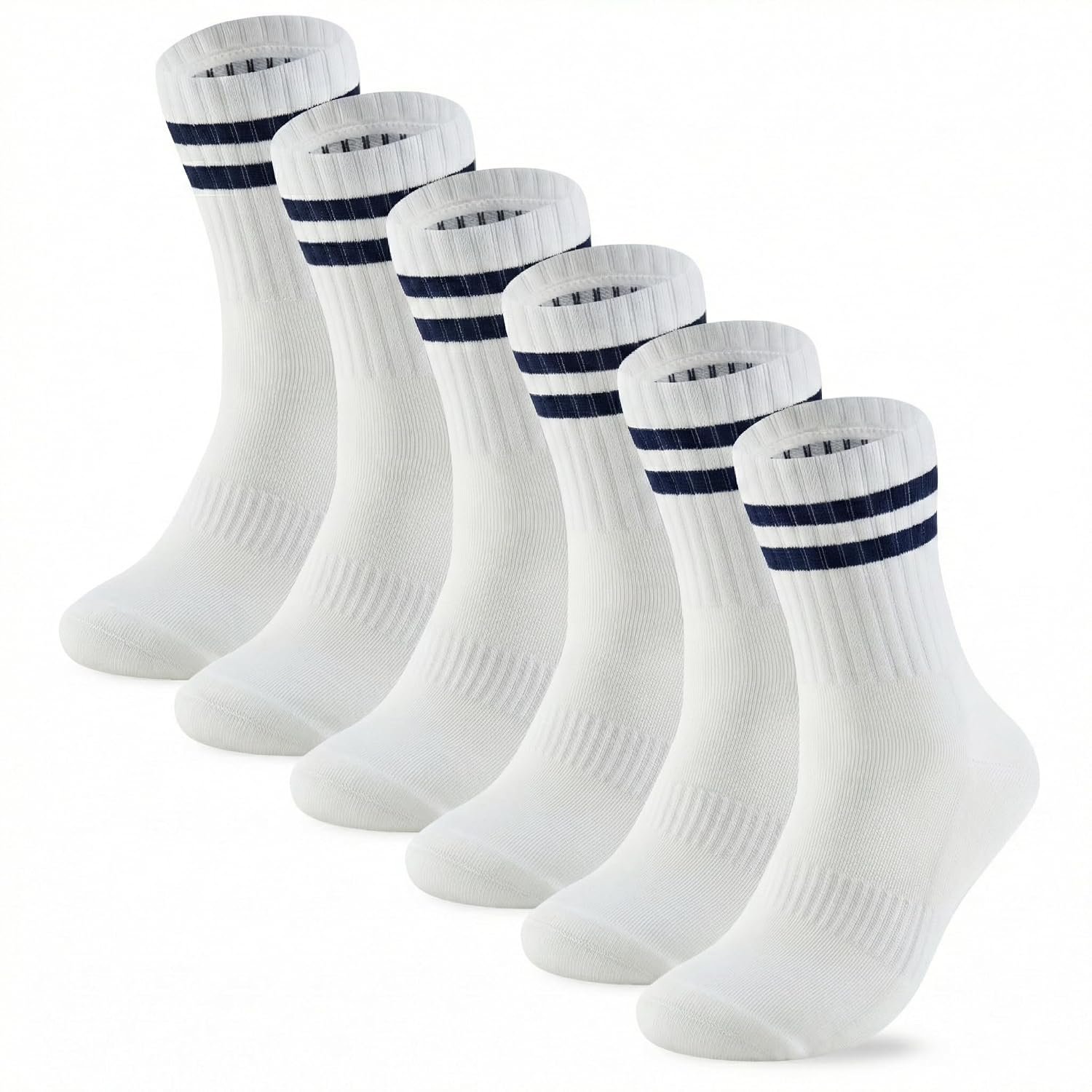 PANDA FOOD 3 Pairs Premium Bamboo Crew Socks | Anti-Blister Seamless Breathable Socks for Exercise, Gym or Casual Wear | Unisex Men and Women | 3 Pack UK | Slate | 7-12