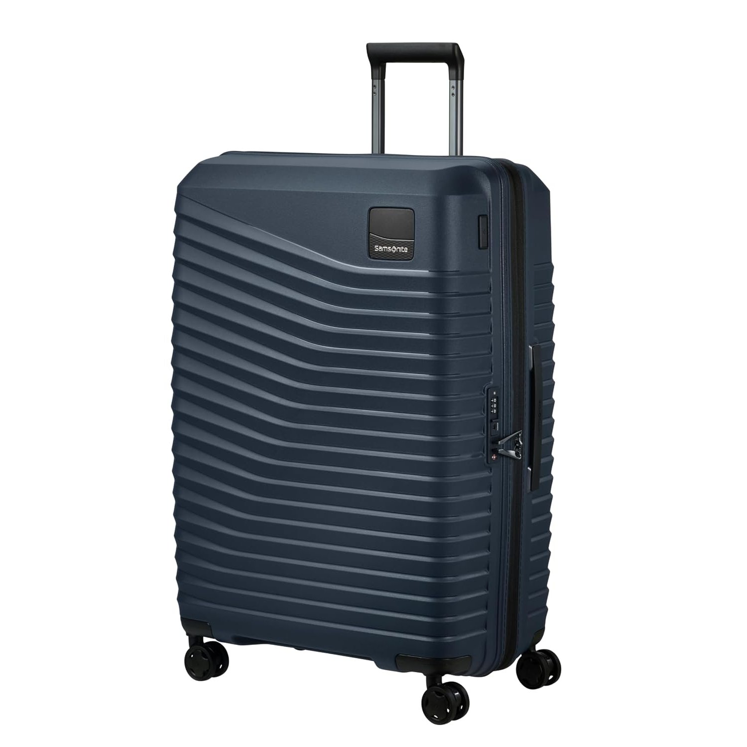Samsonite Intuo - Spinner L, Expandable Suitcase, 75 cm, 105/115 L, Blue (Blue Nights)