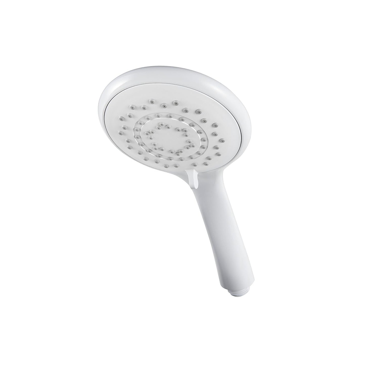 Triton Showers Showerhead | Bathroom Accessory | Water | 5 Spray Patterns | High Pressure Shower Heads | 8000 Series | White Finish | Head Set | Shower Accessories