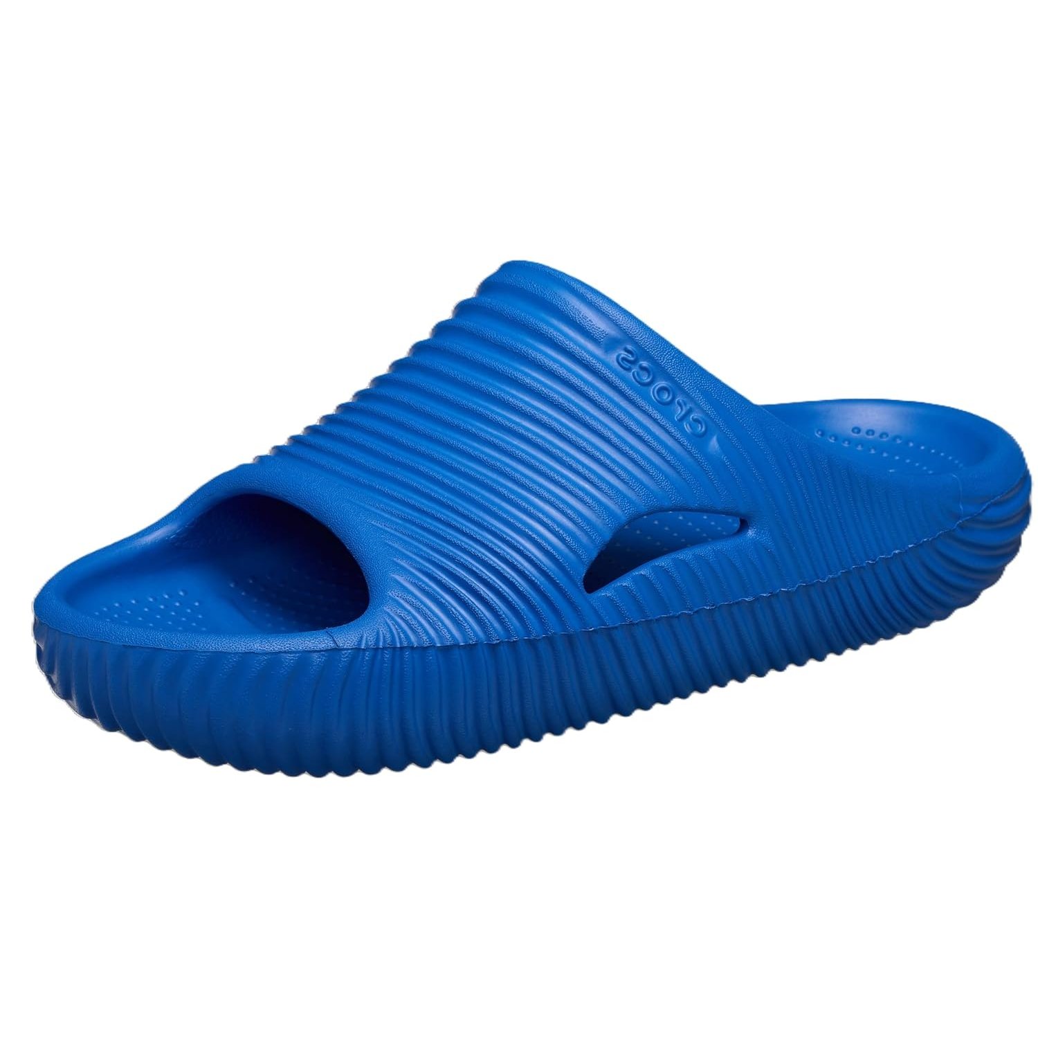 Crocs Unisex-Adult Mellow Recovery Slides, Blue Bold Tide, 5 UK Men / 6 UK Women