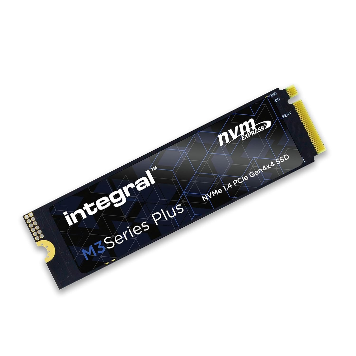 Integral 1TB M3+ SSD NVME M.2 2280 PCIe Gen4x4 R-5000MB/s W-4500MB/s M2 Solid State Drive