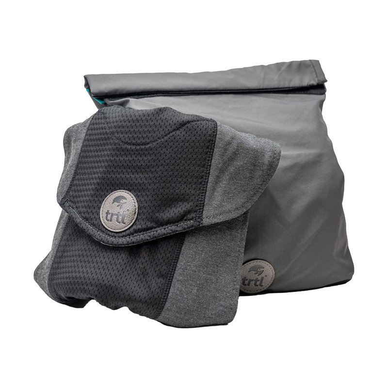 trtl Travel Pillow Cool for Neck Support - Cooling Travel Pillows for Airplanes - with Breathable Fabric - Lightweight and Easy to Carry