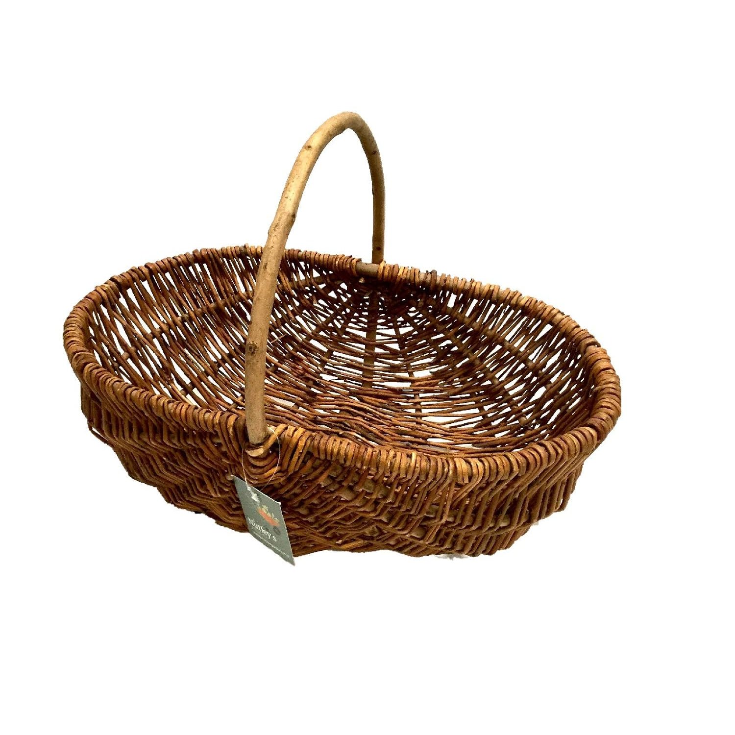 Nutley's Medium Rustic Willow Vegetable Trug