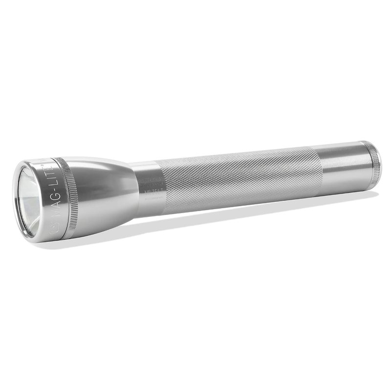 MagLite 3C Cell LED Flash Light, Silver
