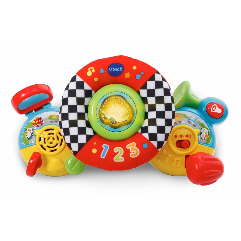 VTech 192503 Toot Toot Drivers Baby Driver, Interactive Pushchair Toy, Role-Play Toy with Sounds and Music, Suitable for Aged 3-24 Months, 21.0 cm*10.5 cm*26.5 cm