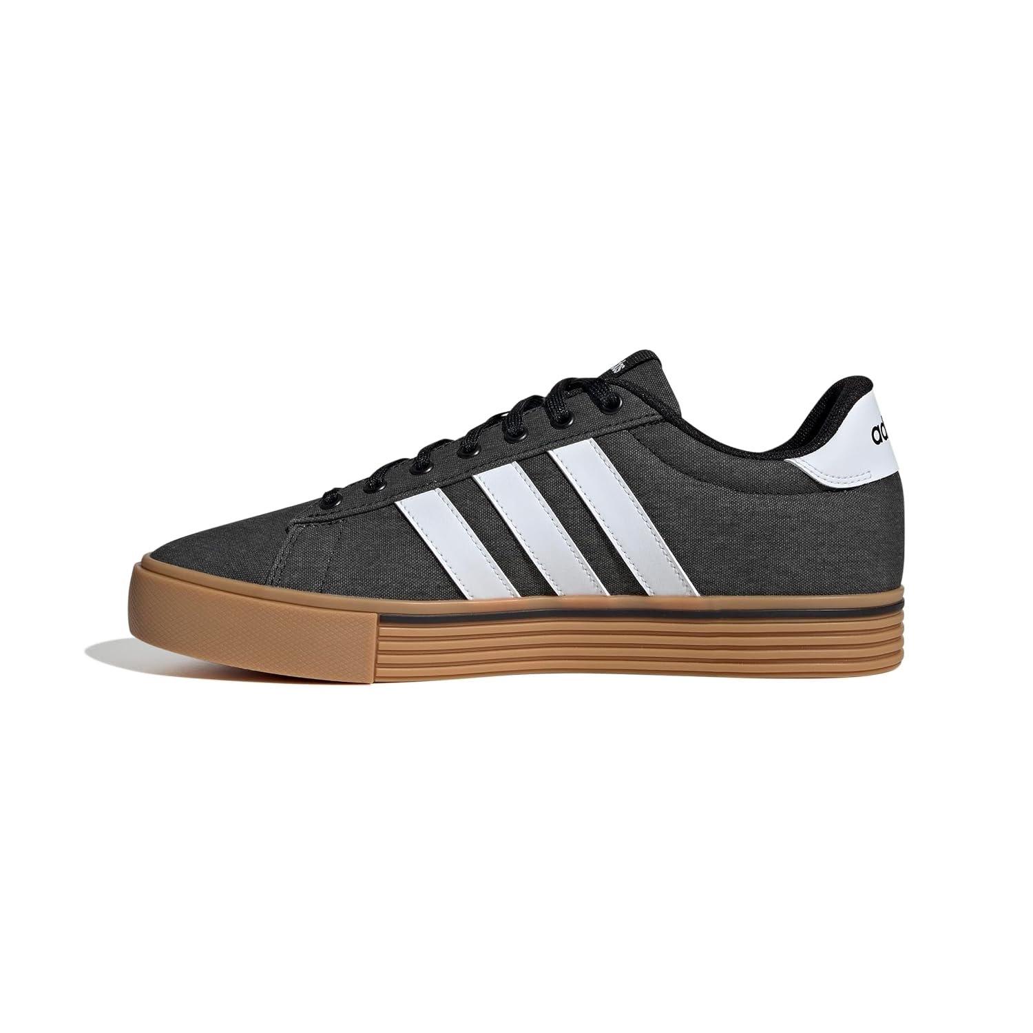 adidas Men's Daily 4.0 Shoe, Black/White/Gum, 6