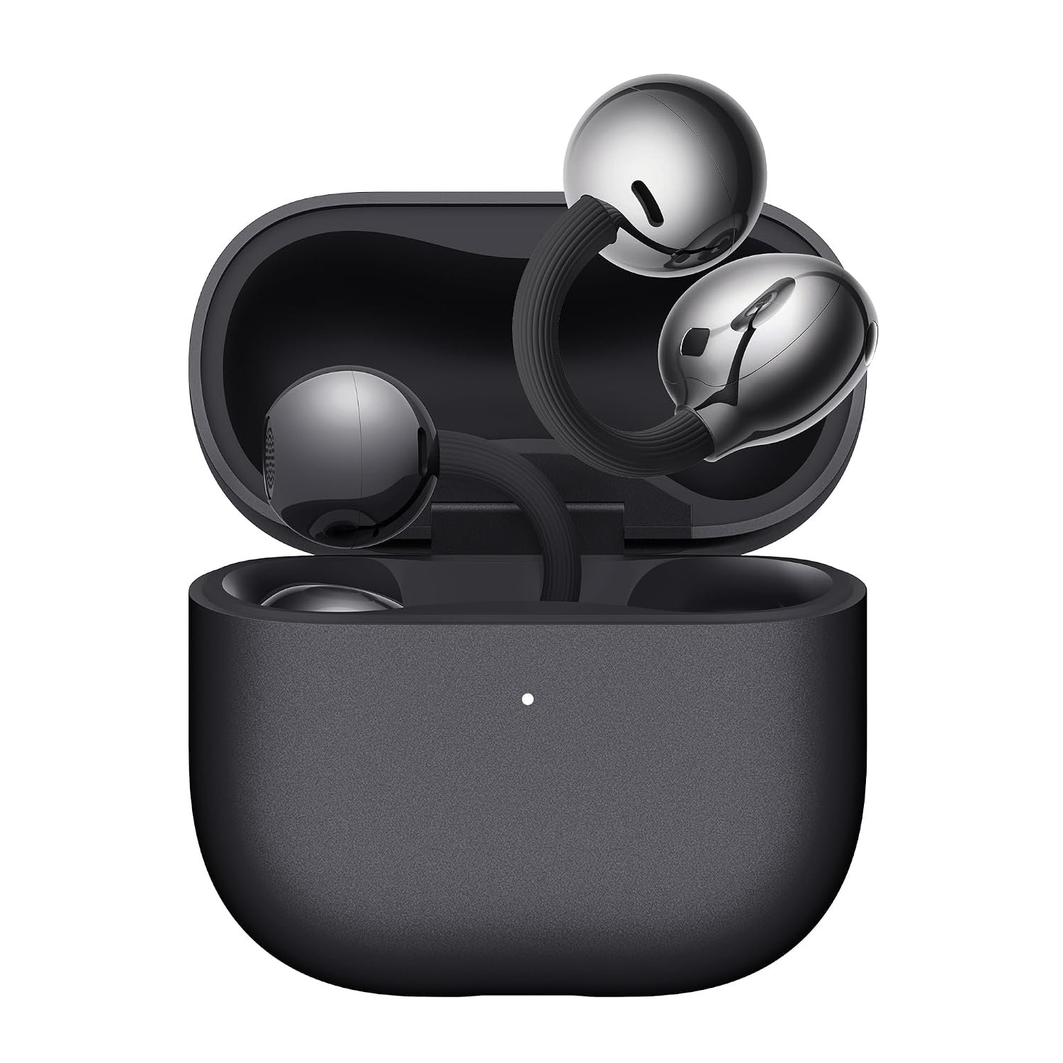 HUAWEI FreeClip 2 Open-Ear Headphones, Clip-On Wireless Earbuds, 5.1g Lightweight, IP57 Waterproof, 38H Battery, Bluetooth 6.0, 3-Mic Noise Cancellation, Wireless Charging, Black