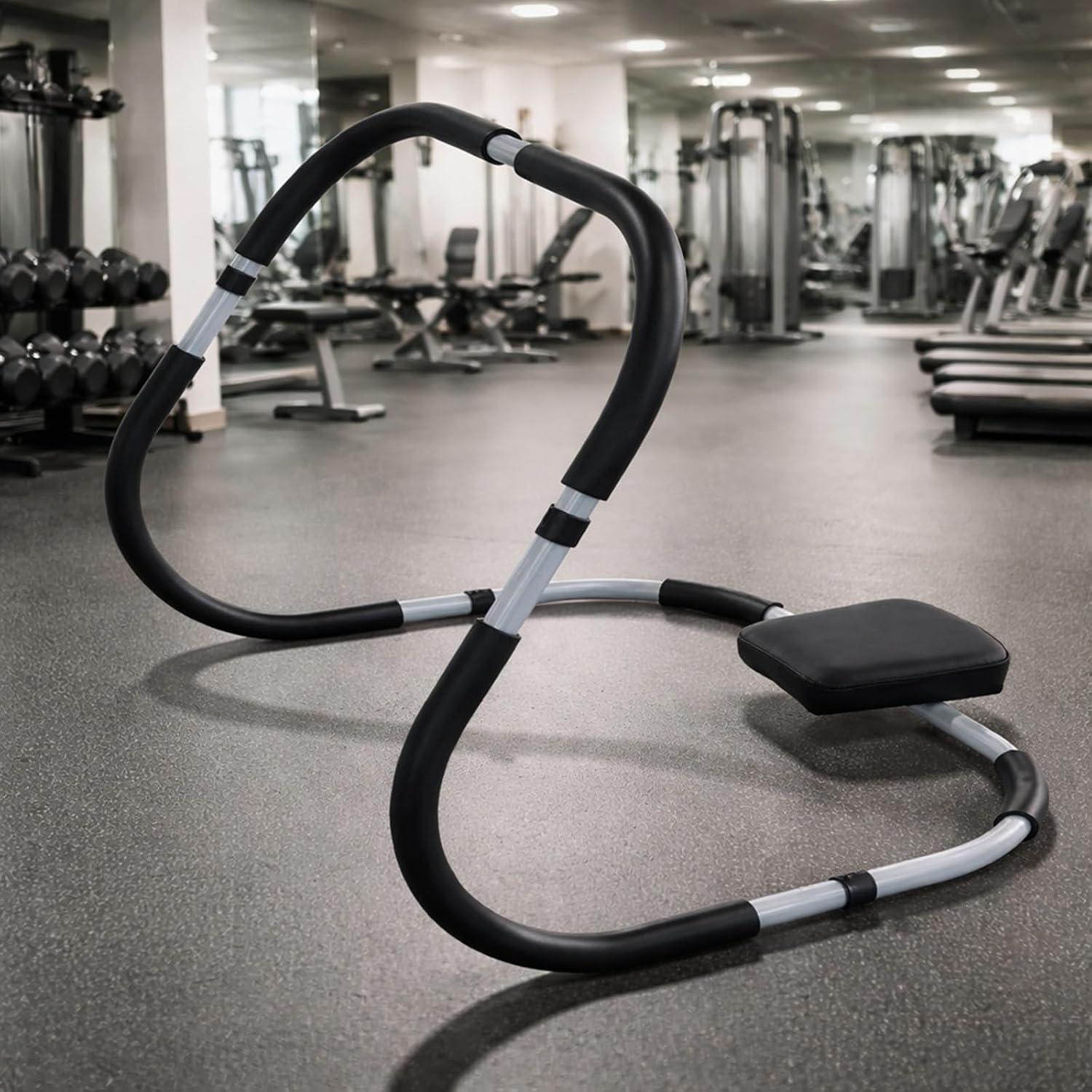 Gr8 Home Abdominal Roller Trainer with Sit-Up Assist – Ab Crunch Core Workout Machine for Home Gym, Full Body Abs Exercise Equipment