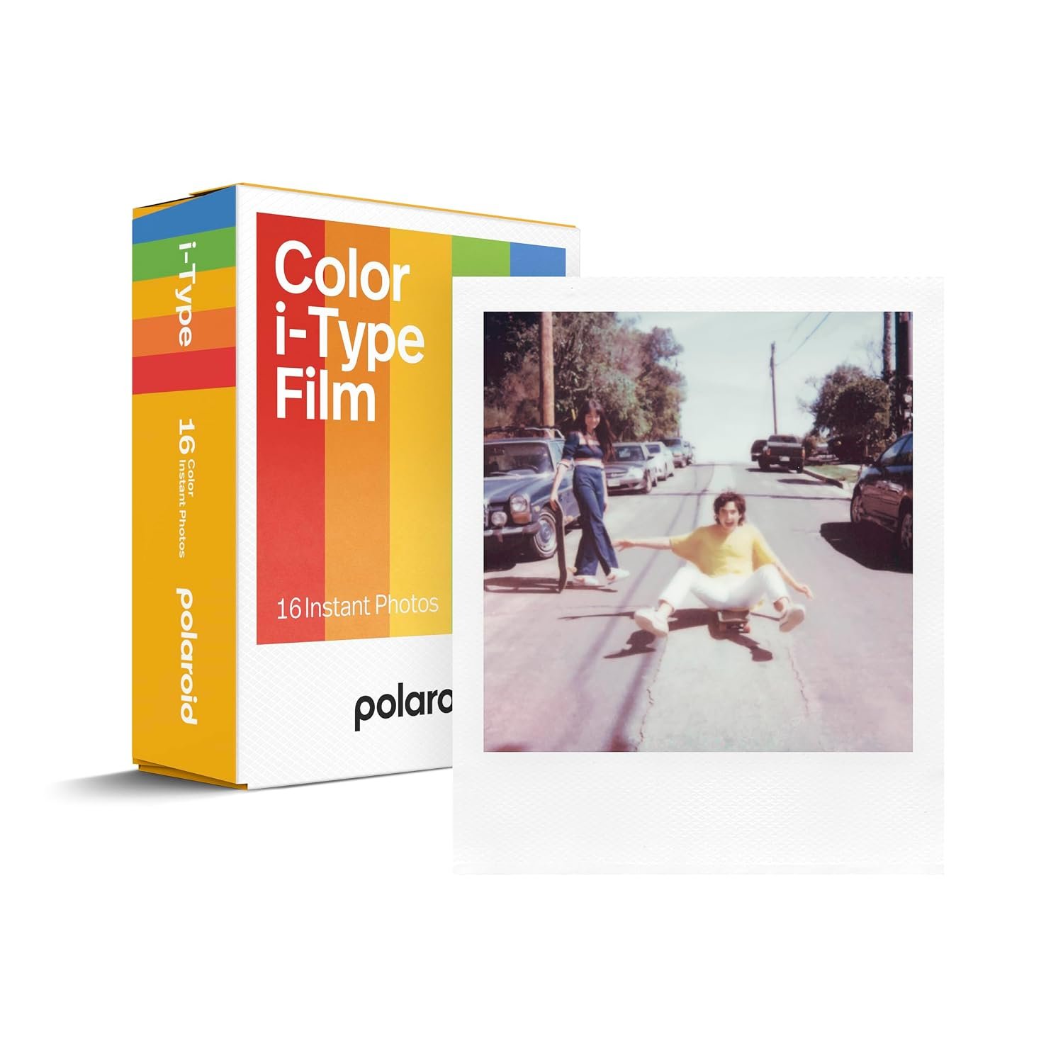 Polaroid 6009 Color Film for i-Type - Double Pack, 8.8 cm X 10.7 cm