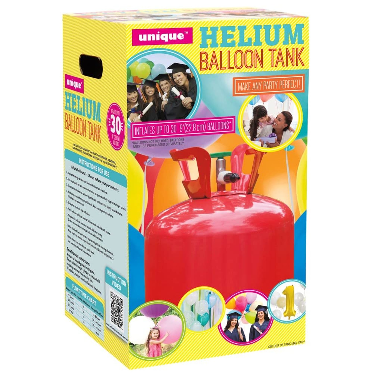 Helium Canister - Fills Up To 30 Balloons