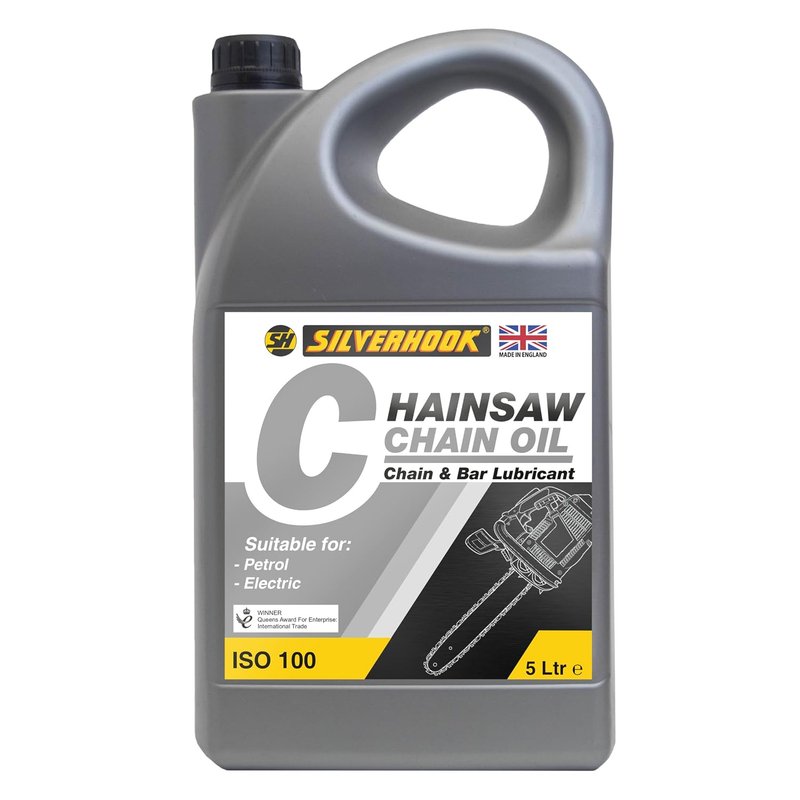 Silverhook Chainsaw Oil, ISO 100, 5 Litre