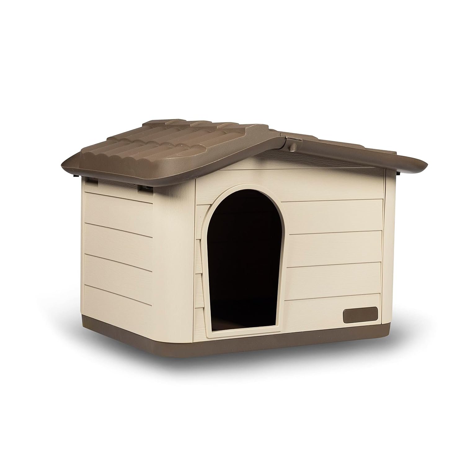 Rosewood Outdoor Cat, Dog and Rabbit House, Pet Kennel and Shelter - Brown