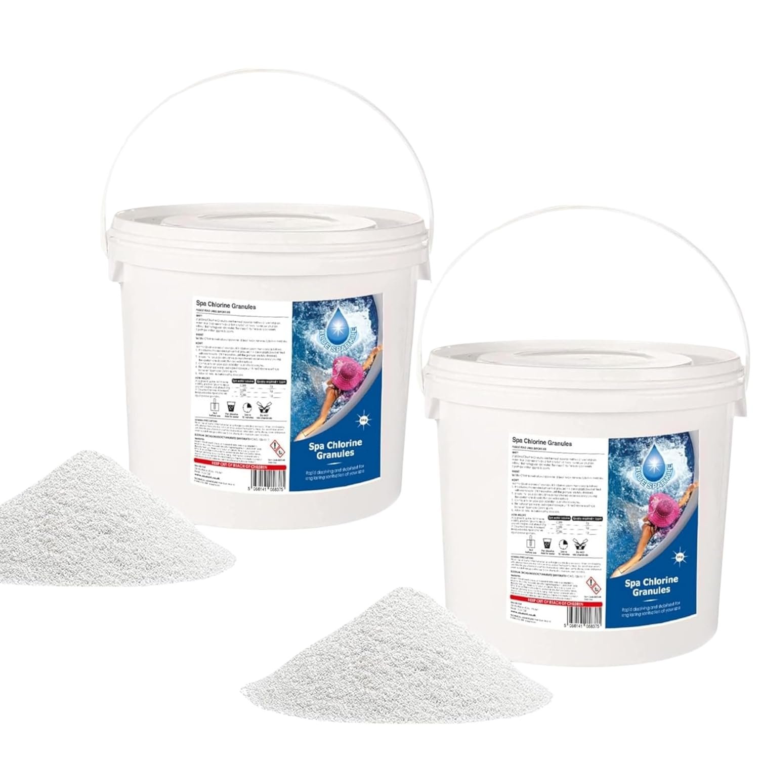10 Kg Stabilised Chlorine Granules Fast Dissolving Pool Treatment