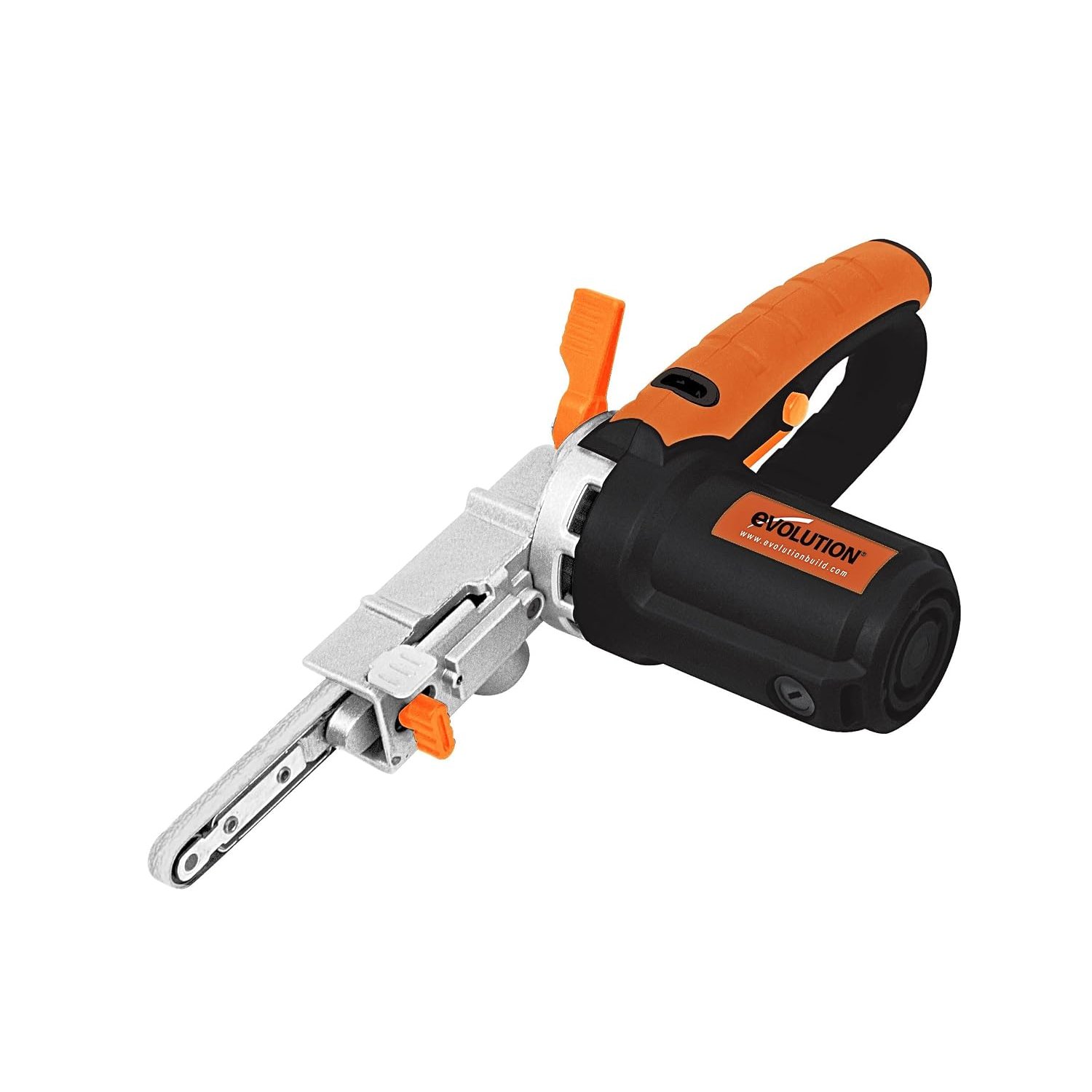 Evolution Power Tools Precision File Sander Electric Thin Belt Sander Power File, Multipurpose Filing, Sanding, Grinding, Includes 3 Sanding Belts Mixed Grit, Dust Bag, 2 Year Warranty, 230v