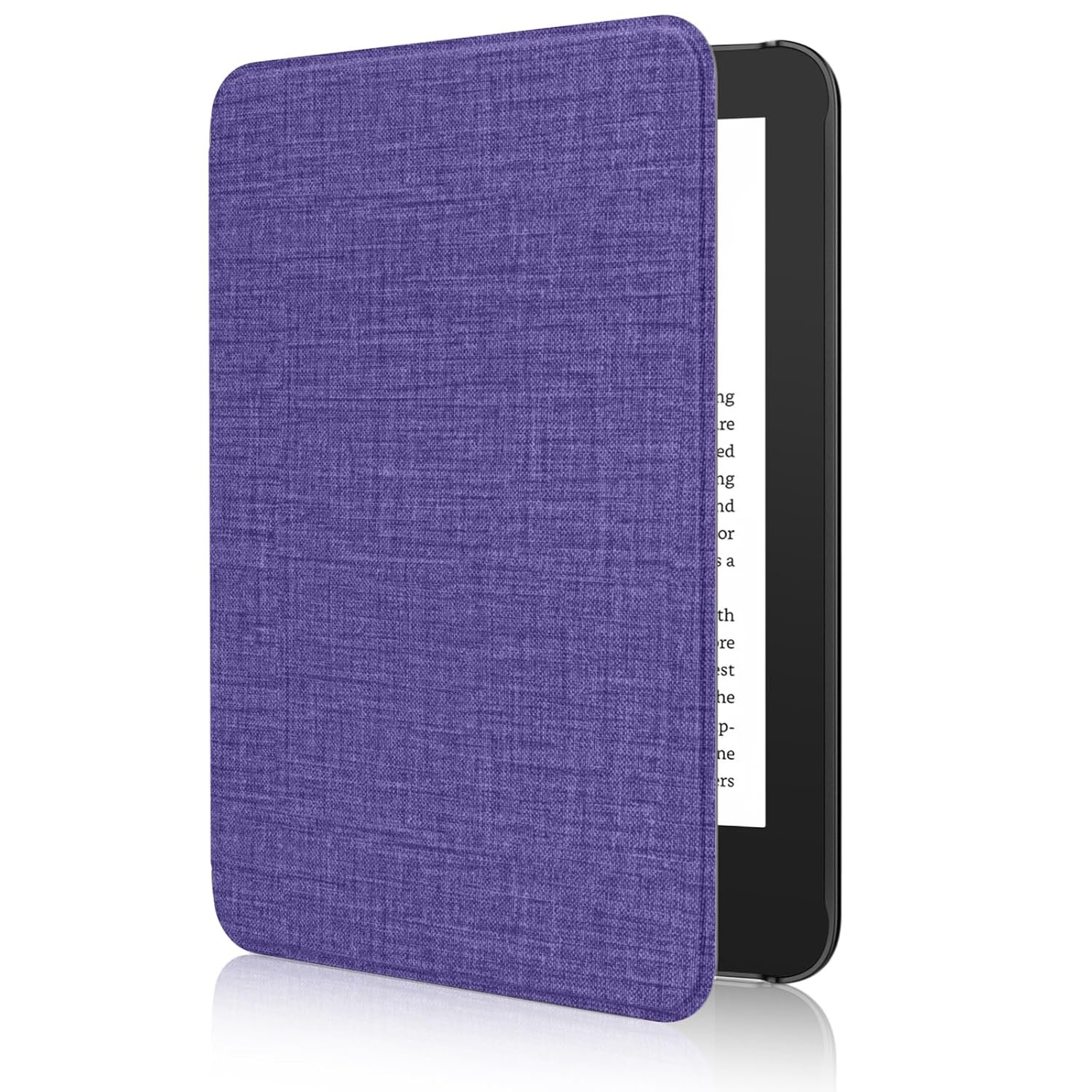 MoKo Case Fits 6" All-New Kindle (11th Generation-2024/2022 Release)& International Version, Lightweight Shell Cover with Auto Wake/Sleep for 11th Gen E-Reader, Denim Dark Purple