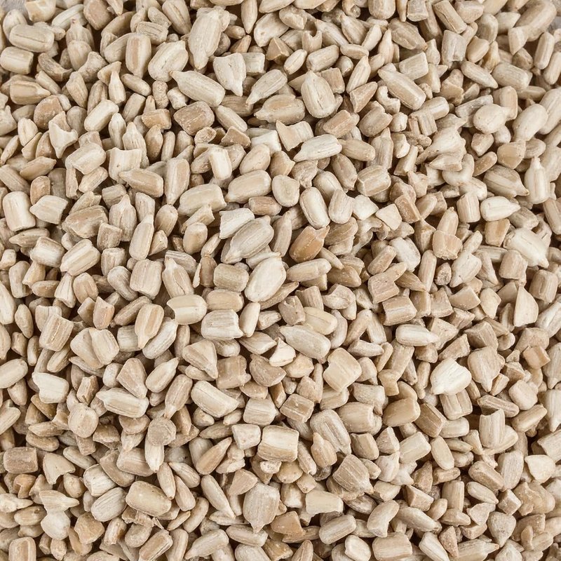 Leagrams Sunflower Heart Chips for Wild Birds – Husk Free, No Mess, High-Energy Bird Food (12.55kg) Bag