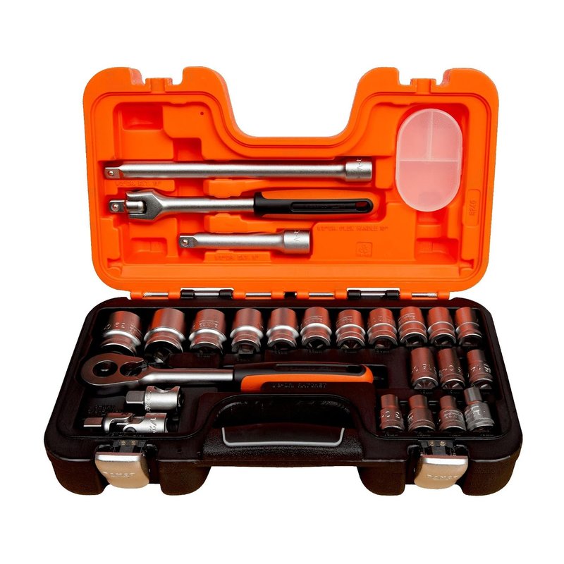 S240 Socket Set of 24 Metric 1/2in Drive