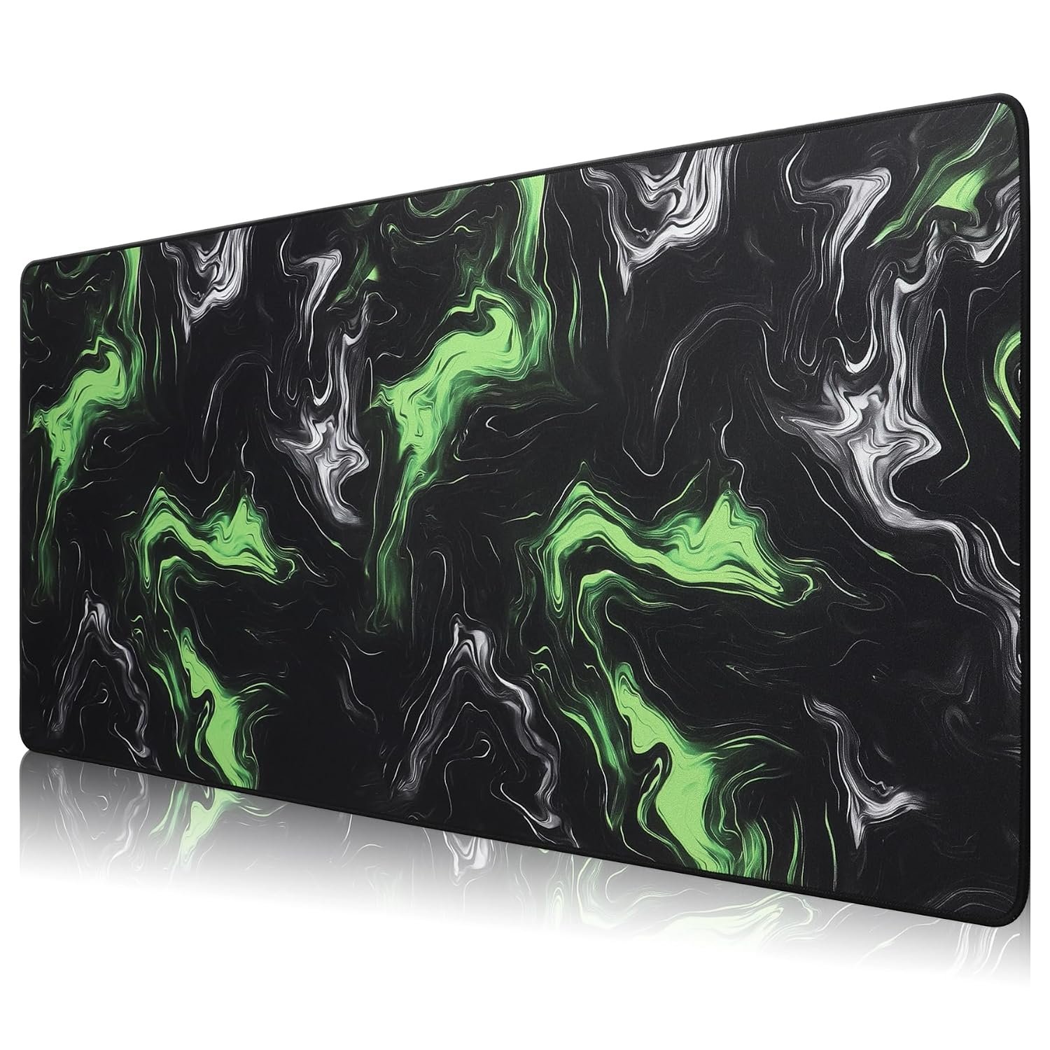 HIHUHEN Gaming Mouse Mat/Mouse Pad 890 x 400 x 4mm | XXL mouse pad | table mat/large size | improved precision and speed | rubber base for stable grip on smooth surfaces | non-slip (89x40 Heyun)