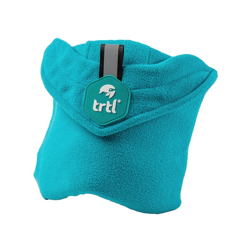 trtl Pillow Junior - Kids Travel Pillow - With Built-in Head and Neck Support - Comfortable Kids Neck Pillow for Traveling - Compact and Machine-Washable - Aqua