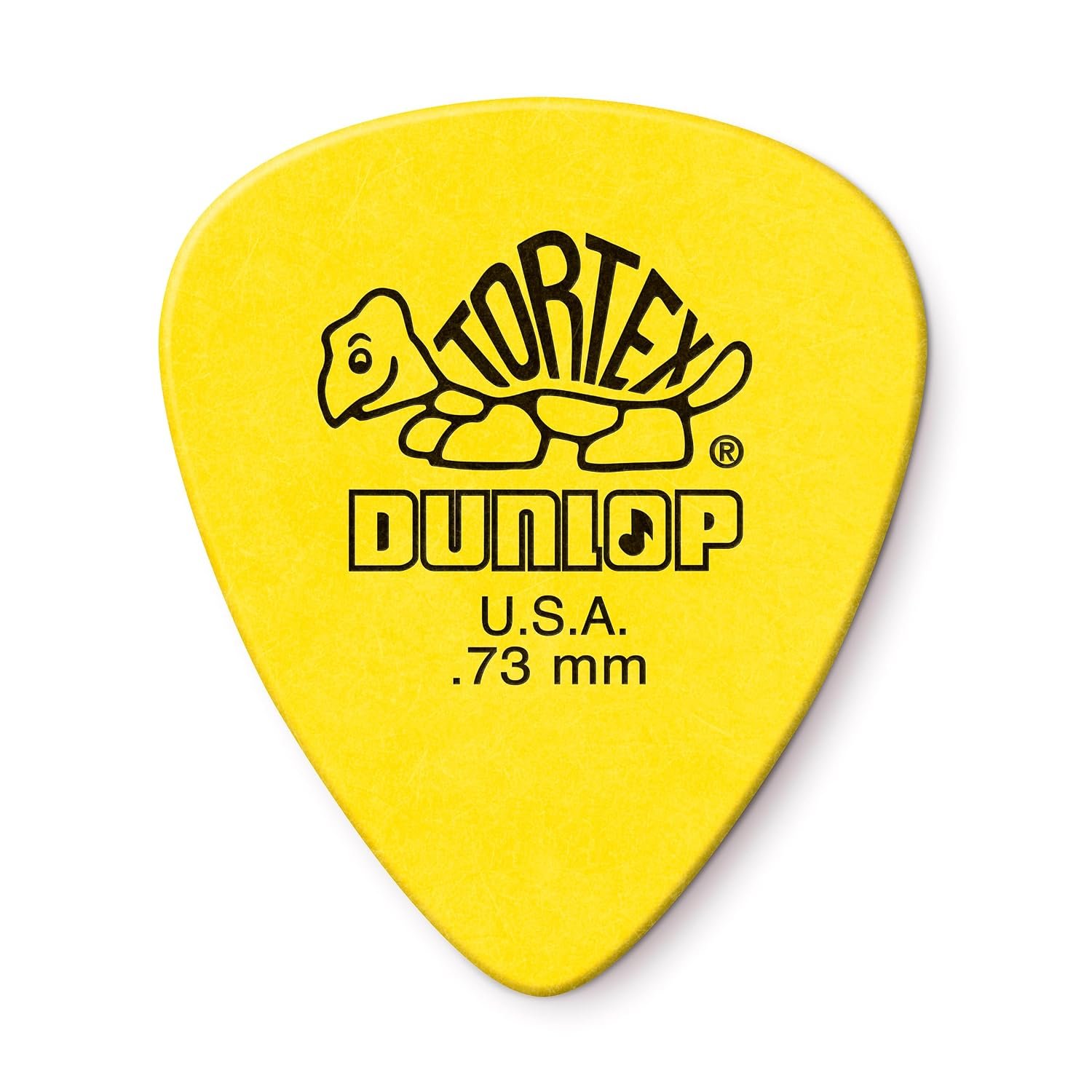 Dunlop Picks - Tortex Standard Yellow 0.73mm - Bag 72