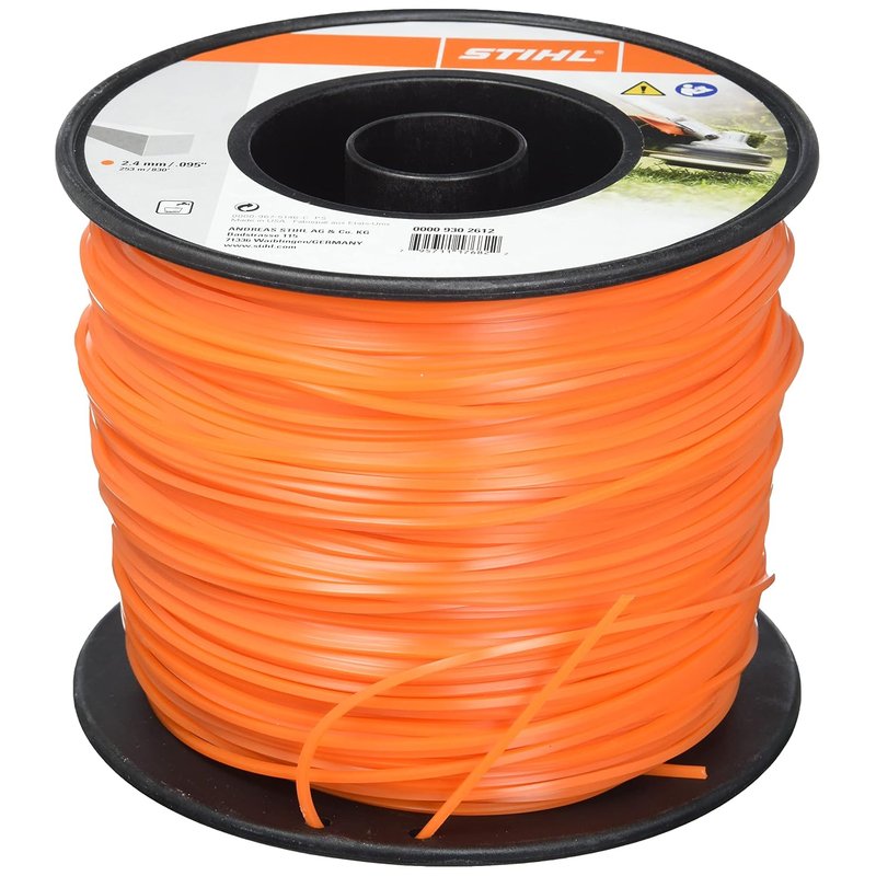 Stihl Mowing Line Square 2.4 mm x 253 m Orange