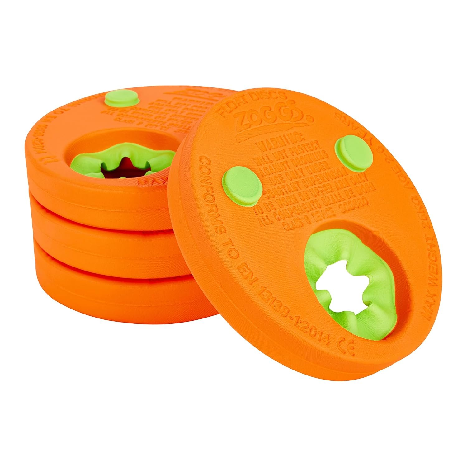 Zoggs Float Discs Armbands, Confidence Building Safe Zoggs Swimming armbands Starter For Children, Ideal For Kids, 2-6 years