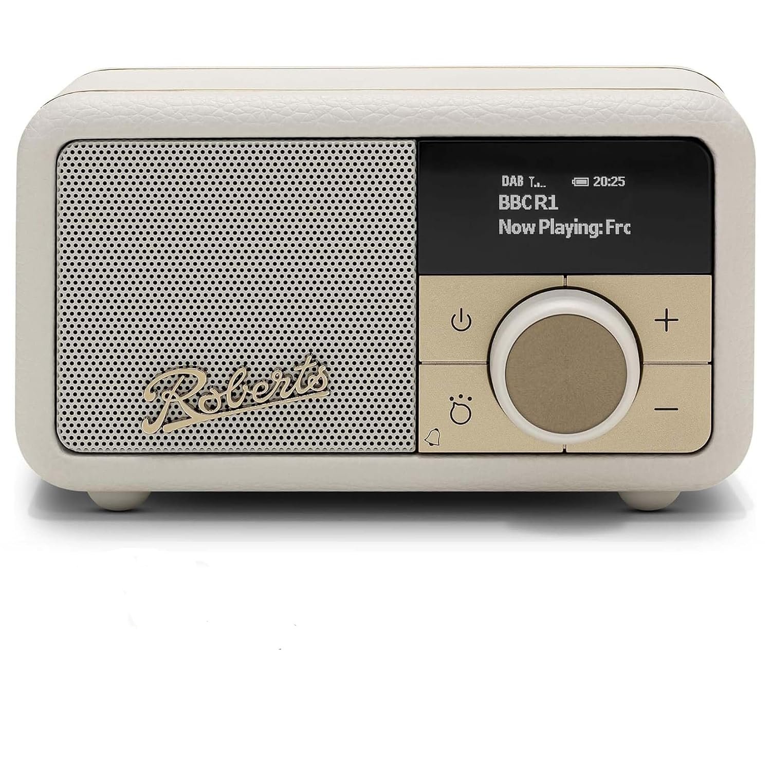 Roberts Revival PETITE2 FM/DAB/DAB+ Digital Radio with Bluetooth, Pastel Cream