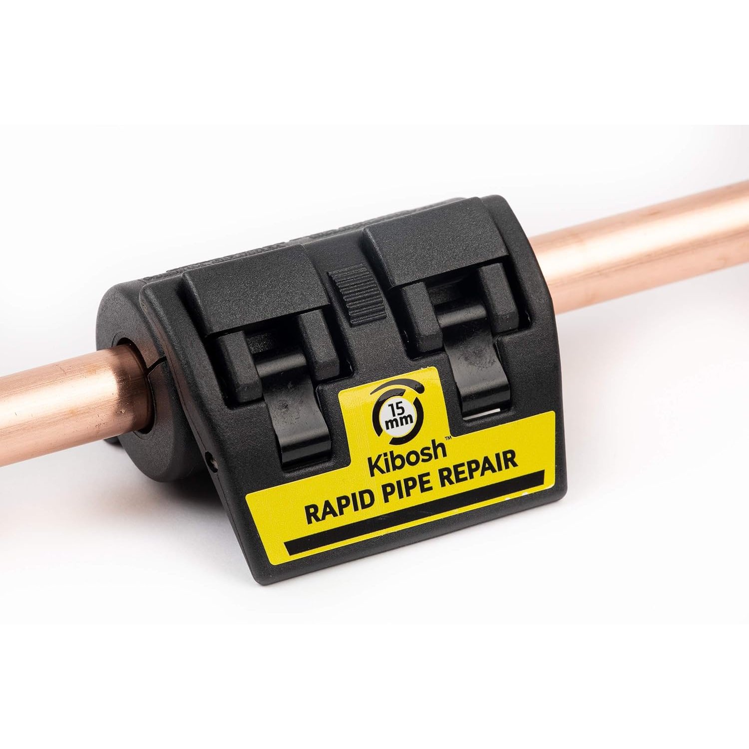 Kibosh Emergency Pipe Repair Clamp for Metal, Plastic, Multi-Layer Pipes (15mm)