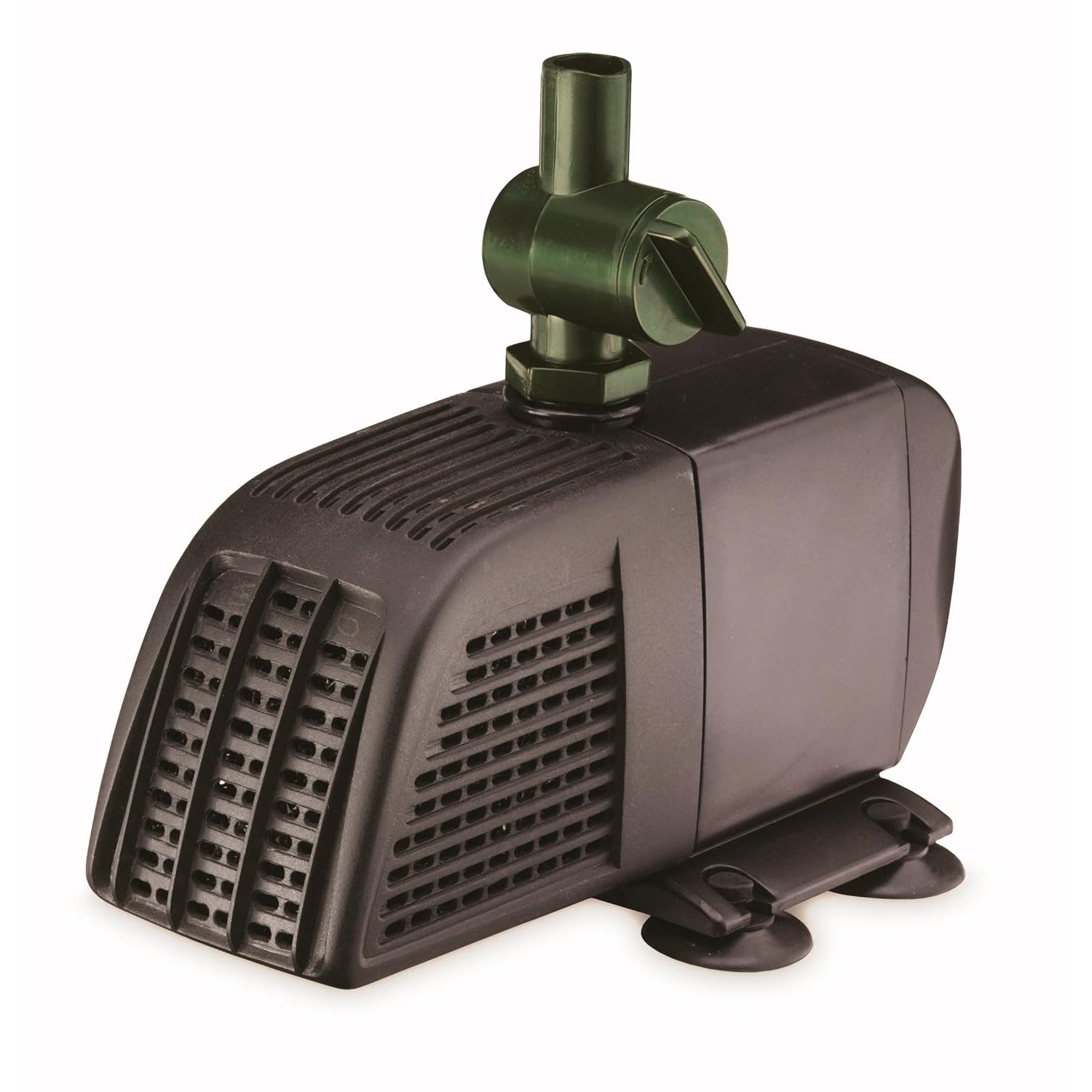 Blagdon Minipond Pond Pump 700 (to Run Fountains for Small Ponds up to 1500 Litre), 3 Fountain Heads, Black