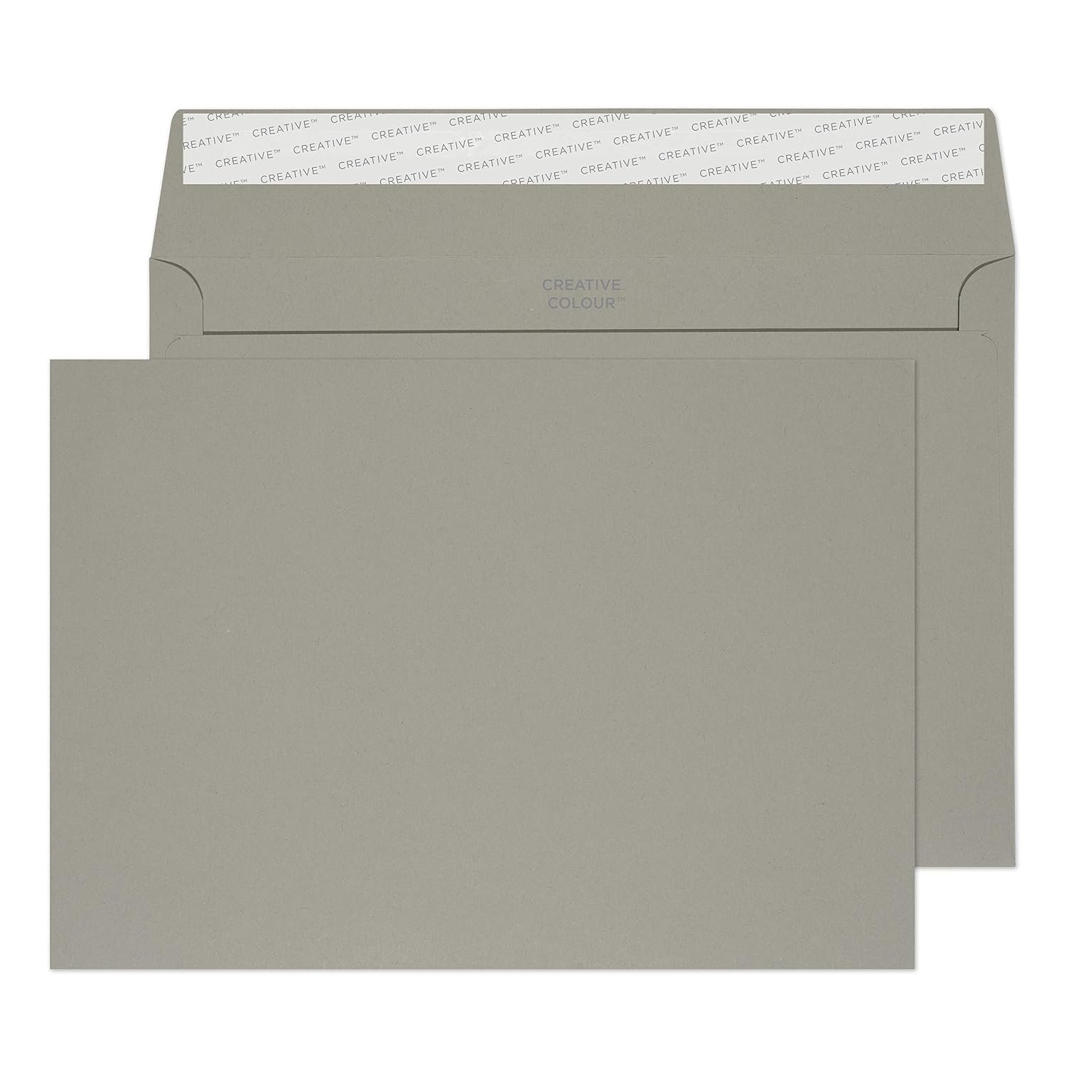 Blake Creative Colour - Coloured Grey C5 Envelopes (162 x 229 mm) - Pack of 500 - FSC Certified - 120GSM - Peel and Seal Grey Envelope - Invitation Envelopes/Card Making Supplies (325)