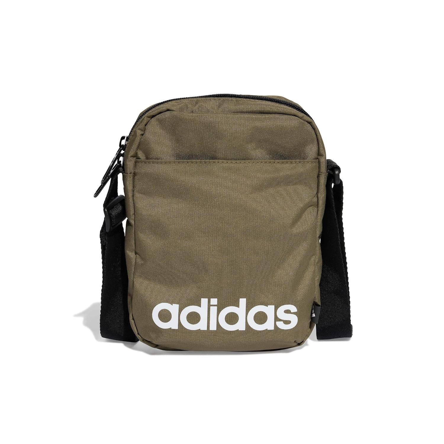 adidas Unisex Linear Organizer Waist Pack, olive strata/black/white, One size