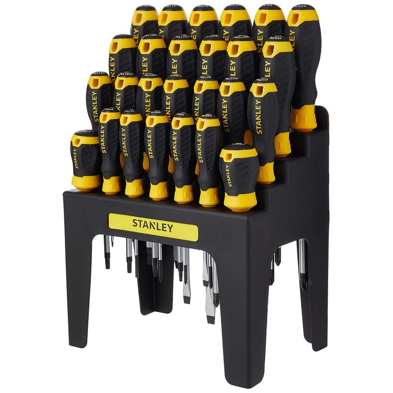 Stanley 062142 Screwdriver Set in Rack 26 Piece