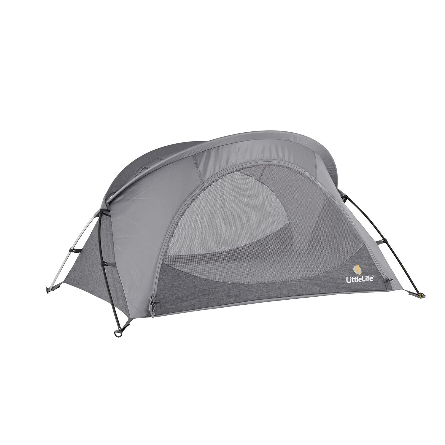 LittleLife Arc 2 Superlight Portable Compact Travel Cot with Mattress, Fitted Sheet and Hand-Luggage Sized Backpack | Weight 2.4 kg