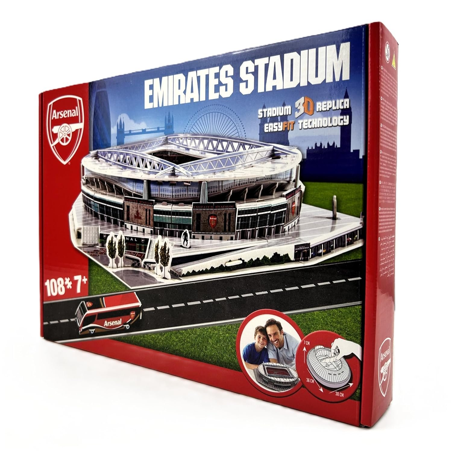 Arsenal Emirates Stadium 3D Puzzle