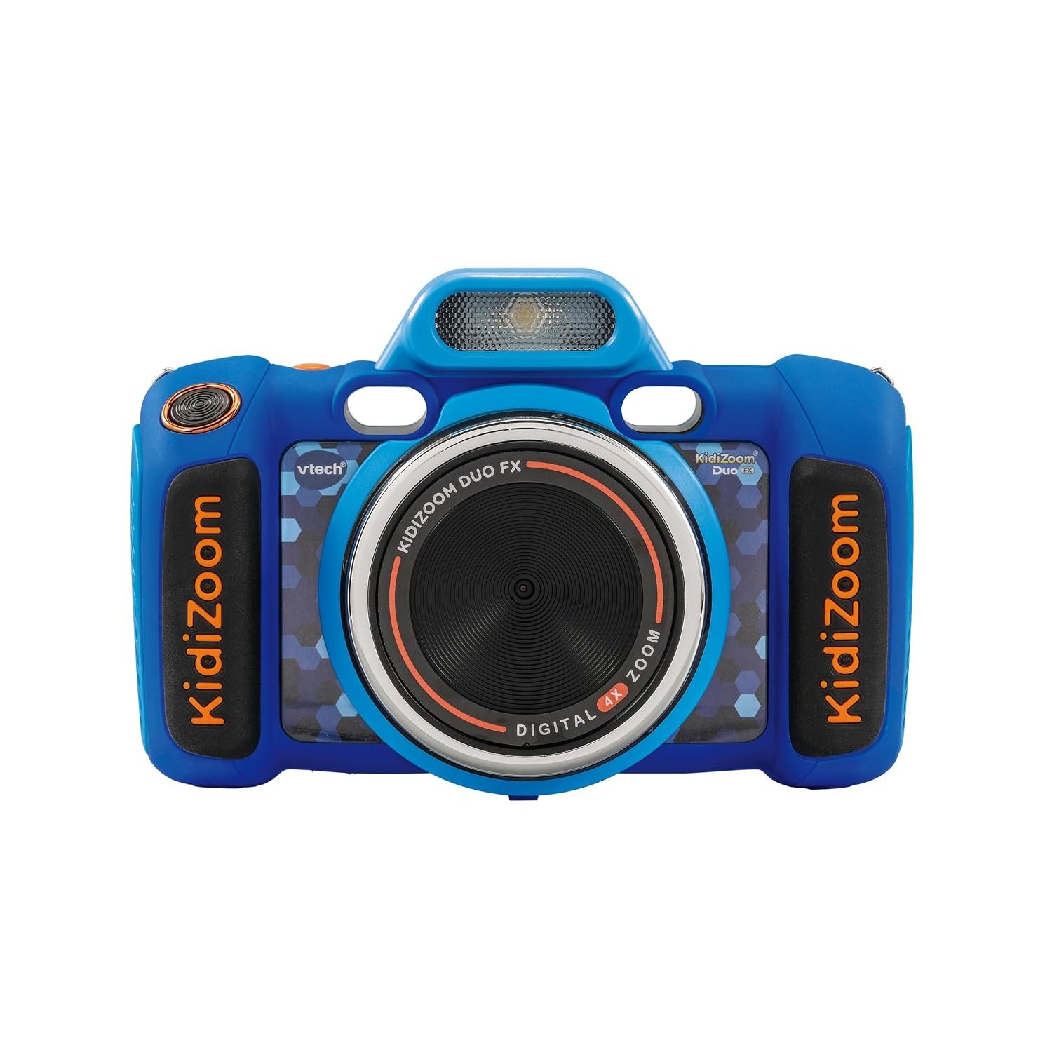 VTech KidiZoom Duo FX, Kids Camera with Colour Screen, 8MP, Photos, Selfies & Videos, AR Filters, 20 games, 75 photo & video effects, filters & frames, for Infants aged 3, 4, 5, 6, 7 + years, Blue