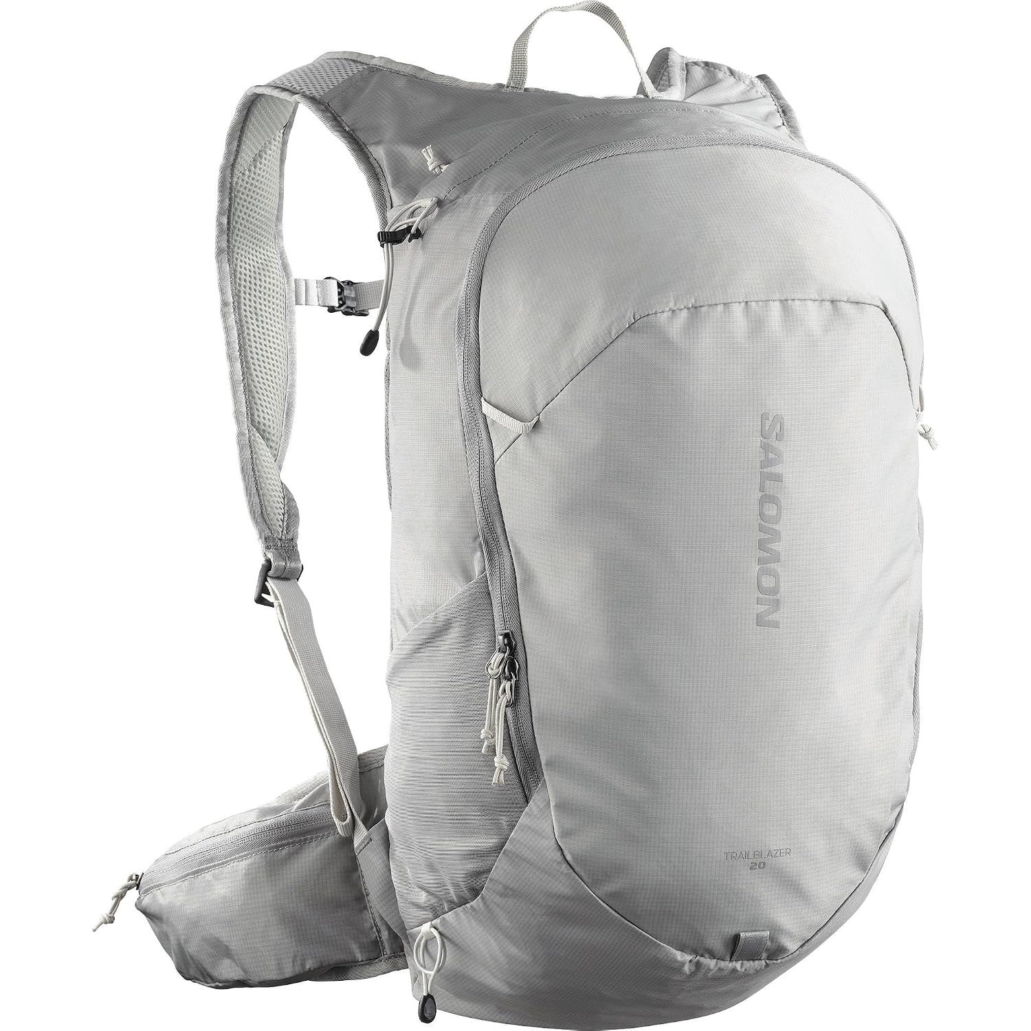 Salomon Trailblazer 20 Backpack, Versatile Lightweight Pack with 20L Storage, Stretch Side Pockets, Comfy Padded Harness for Hiking or Urban Use